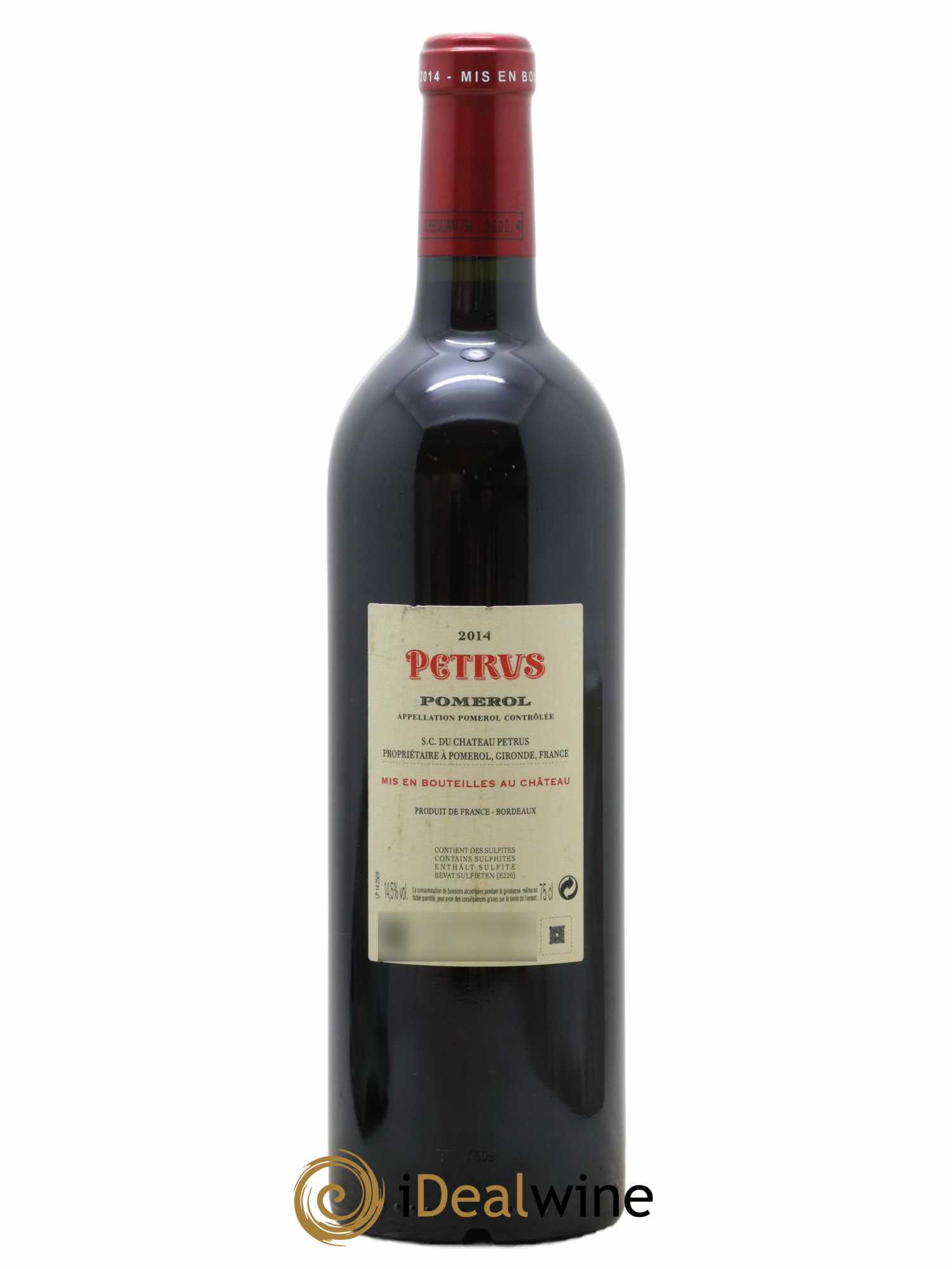 Petrus 2014 - Lot de 1 bouteille - 1