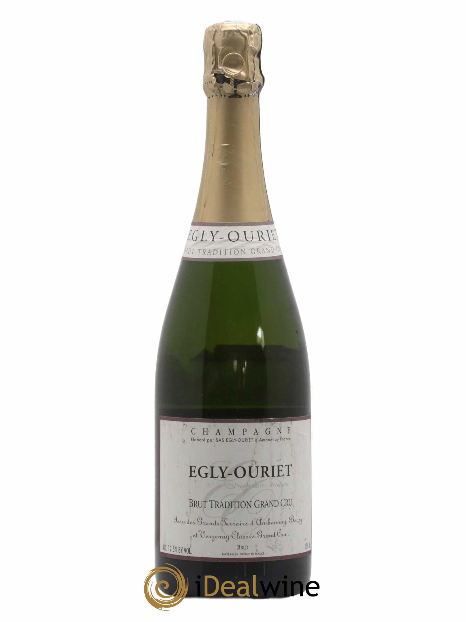 Grand Cru Brut Egly-Ouriet - Lot de 1 bouteille - 0
