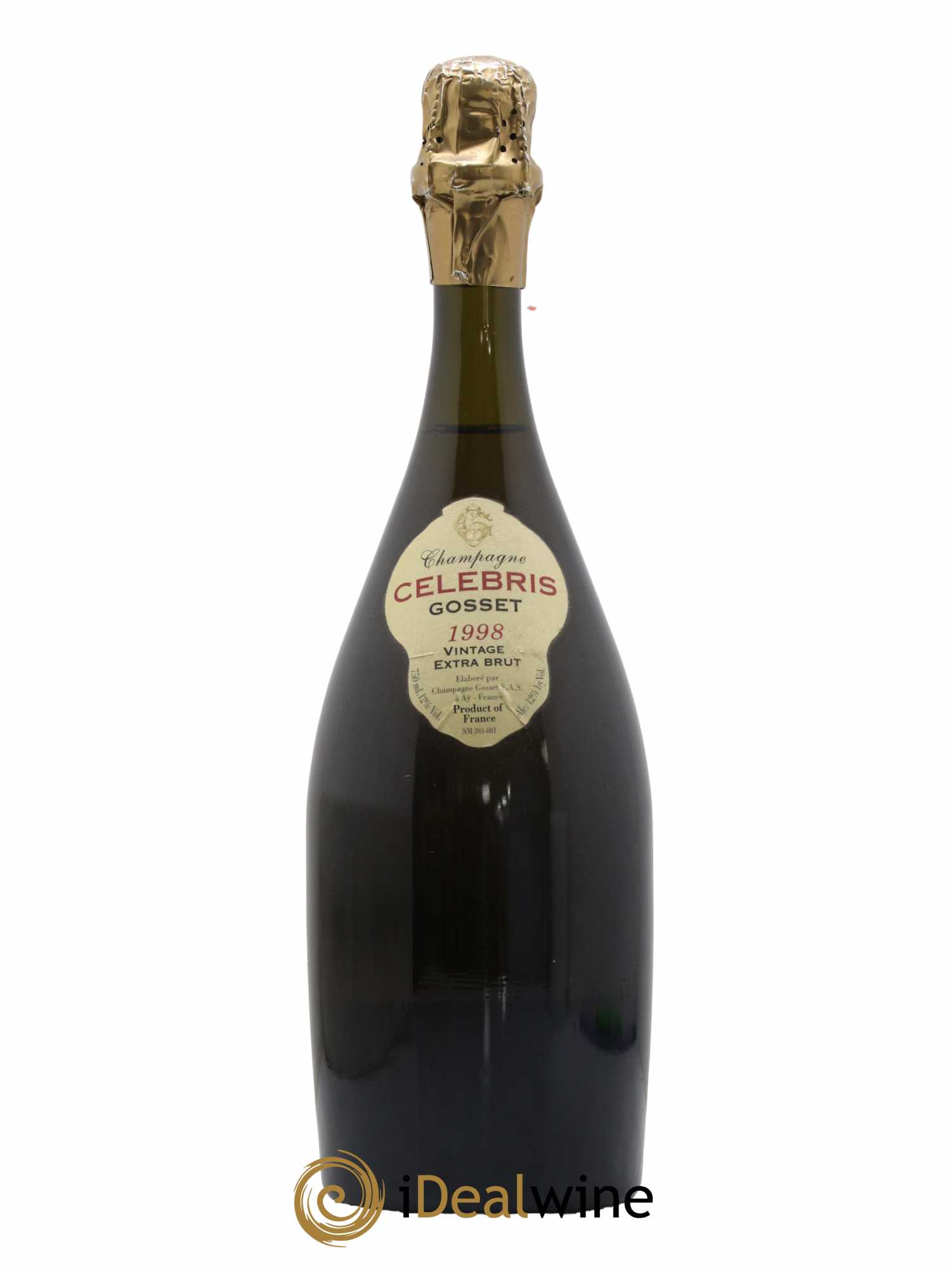 Celebris Gosset 1998 - Lot de 1 bouteille - 0
