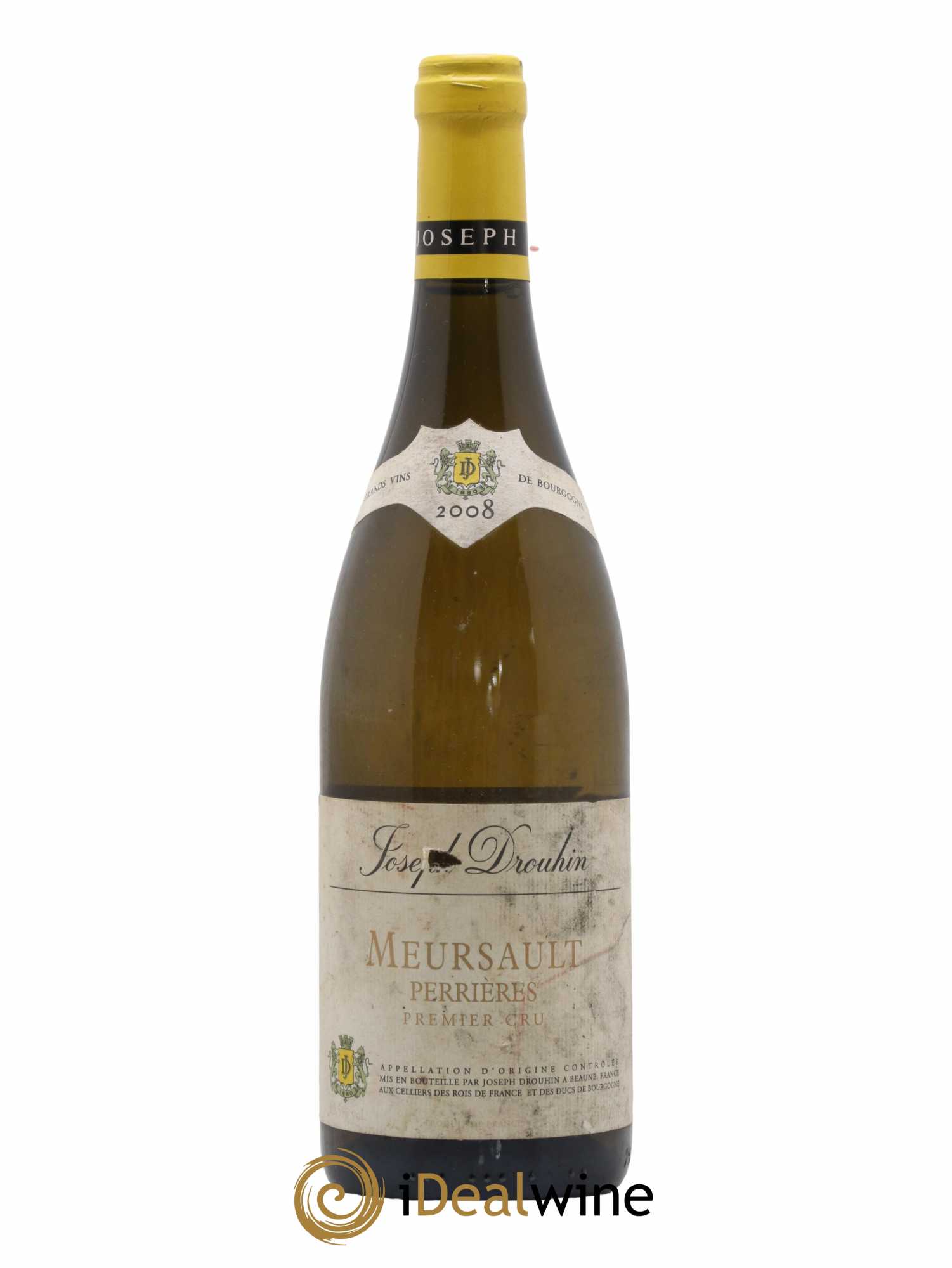 Meursault 1er Cru Perrières Joseph Drouhin 2008 - Lot de 1 bouteille - 0