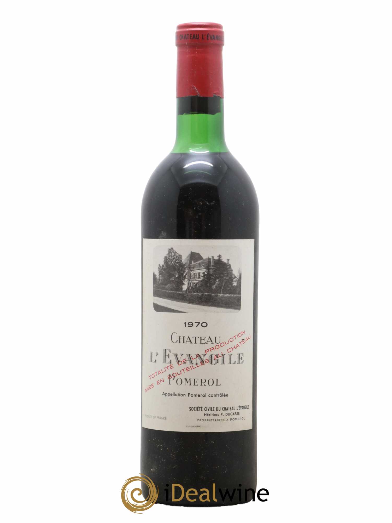 Château l' Évangile 1970 - Lot de 1 bouteille - 0