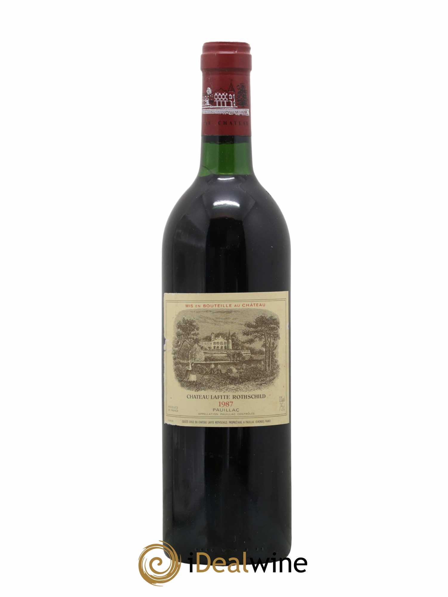 Château Lafite Rothschild 1er Grand Cru Classé 1987 - Lot de 1 bouteille - 0