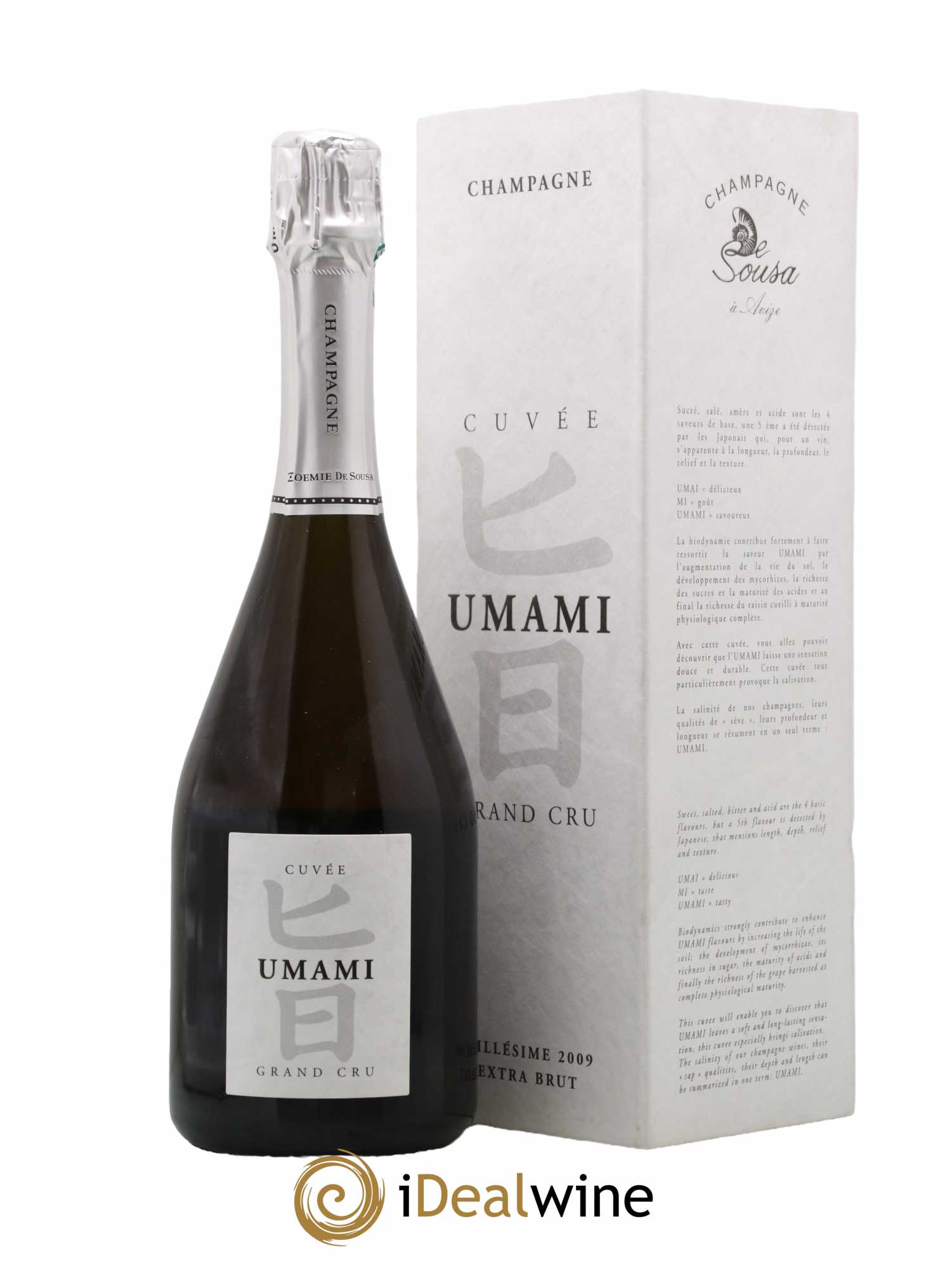 Cuvée Umami Extrat Brut De Sousa 2009 - Lot de 1 bouteille - 0