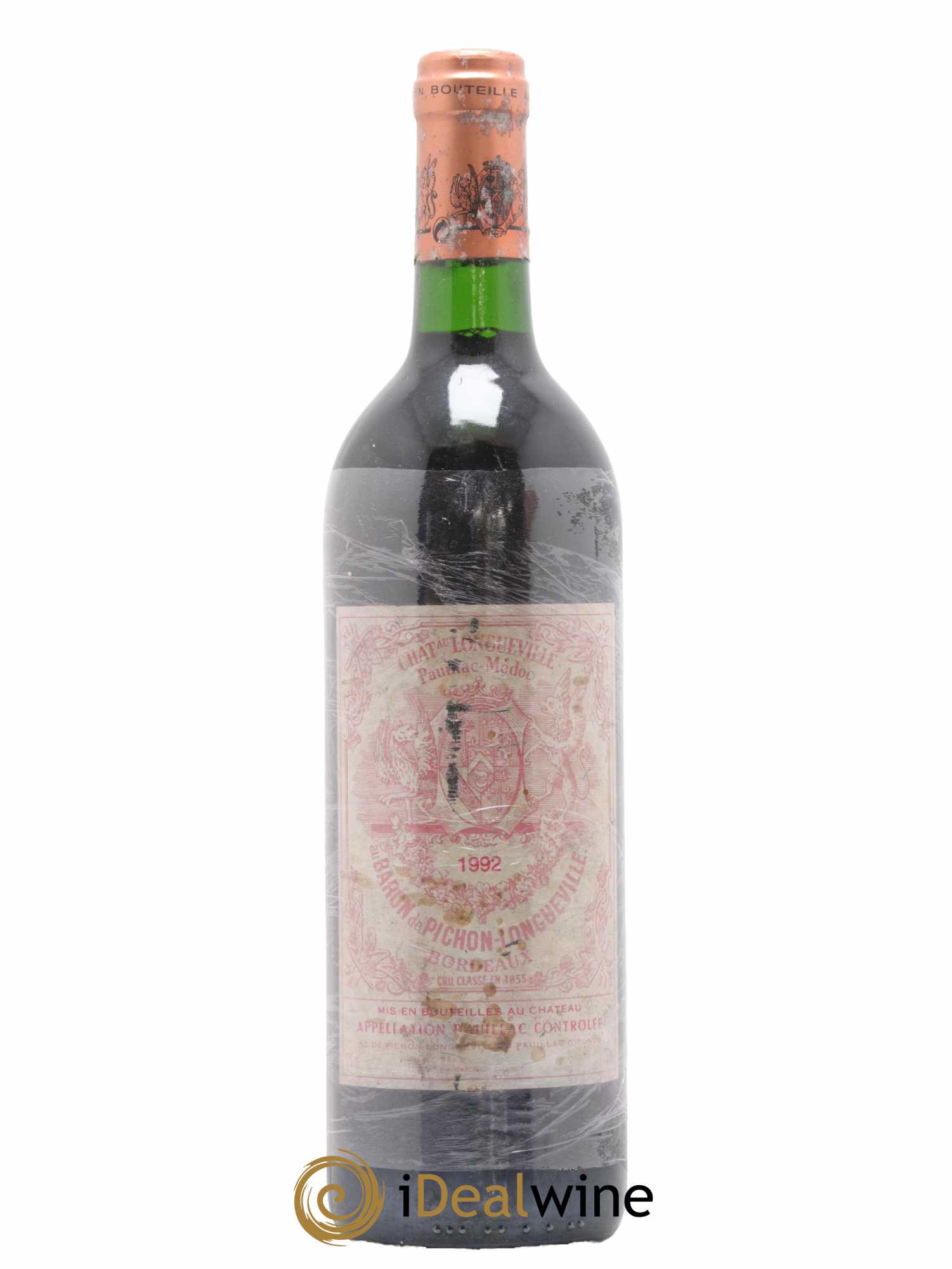 Pichon Longueville Baron 2ème Grand Cru Classé 1992 - Lot de 1 bouteille - 0