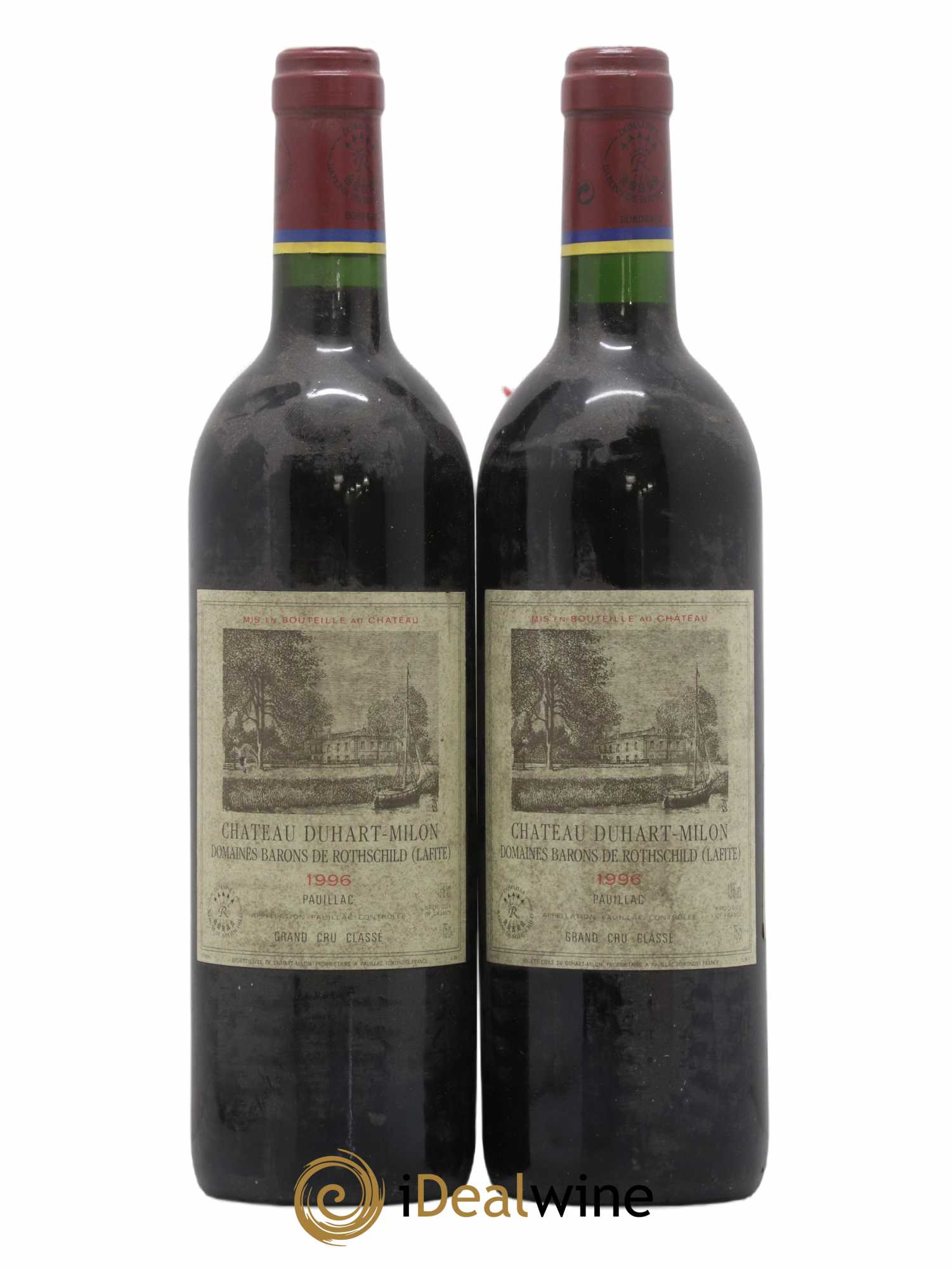 Château Duhart-Milon 4ème Grand Cru Classé 1996 - Lot de 2 bouteilles - 0