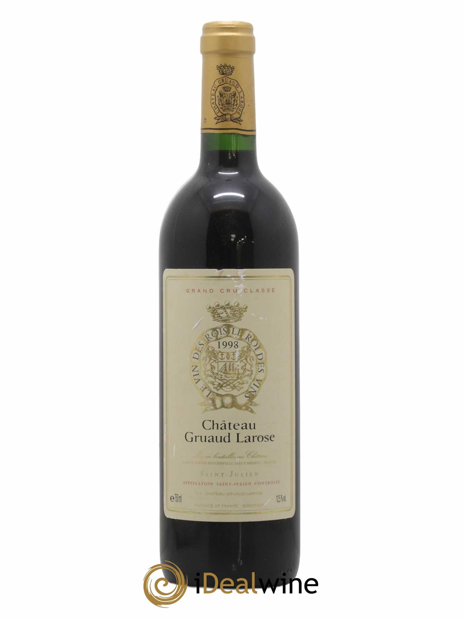 Château Gruaud Larose 2ème Grand Cru Classé 1998 - Lot de 1 bouteille - 0