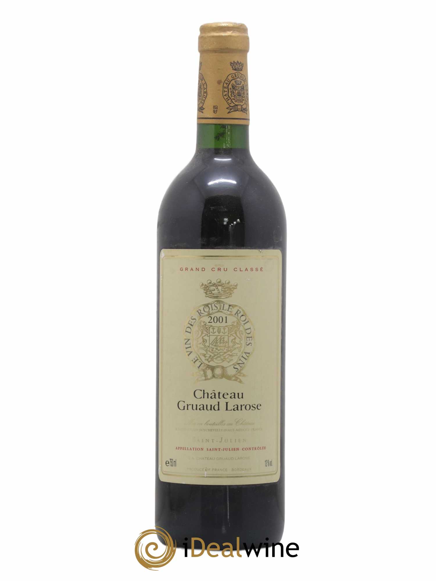 Château Gruaud Larose 2ème Grand Cru Classé 2001 - Lot de 1 bouteille - 0