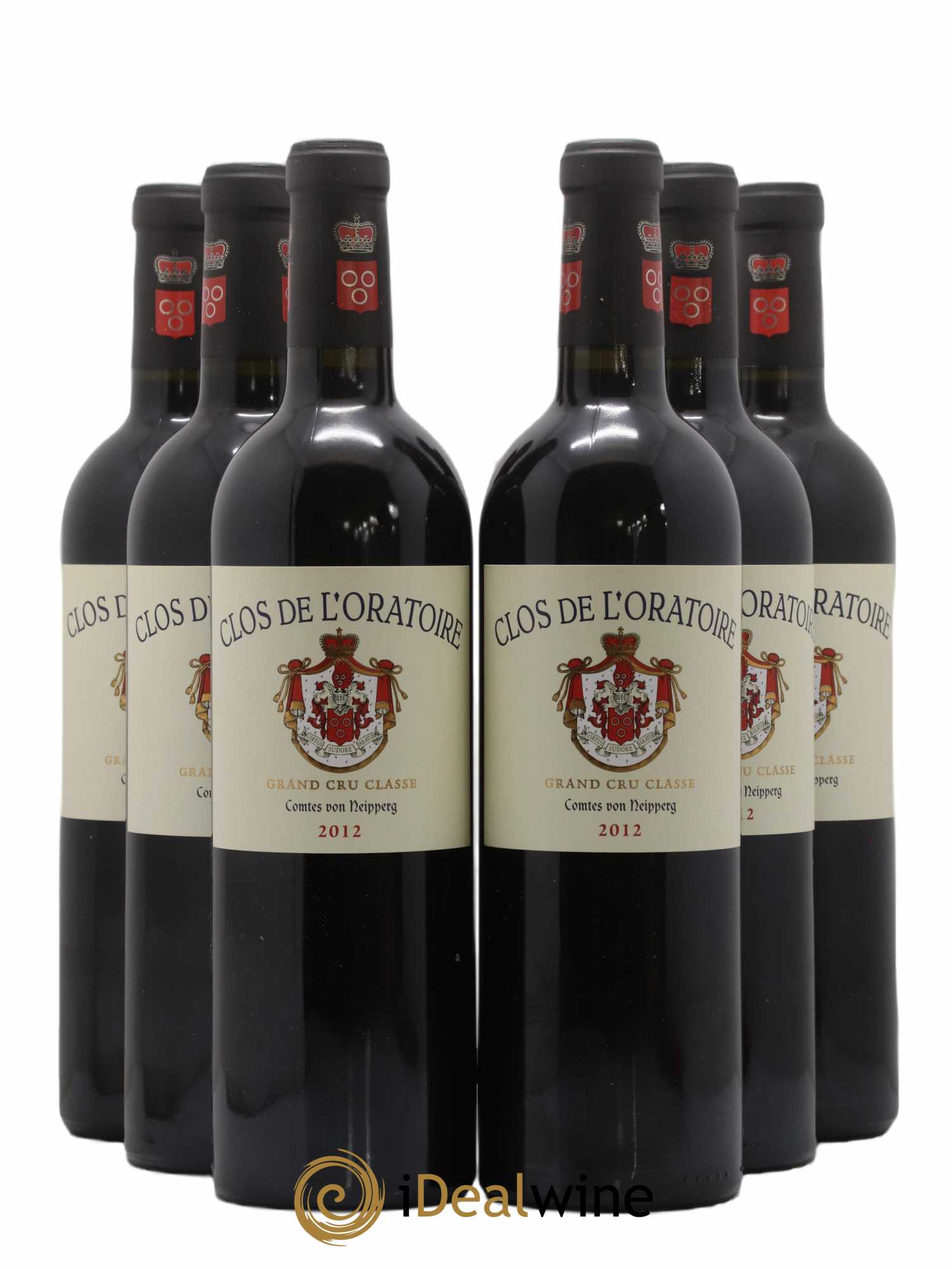 Clos de l'Oratoire Grand Cru Classé 2012 - Lot de 6 bouteilles - 0
