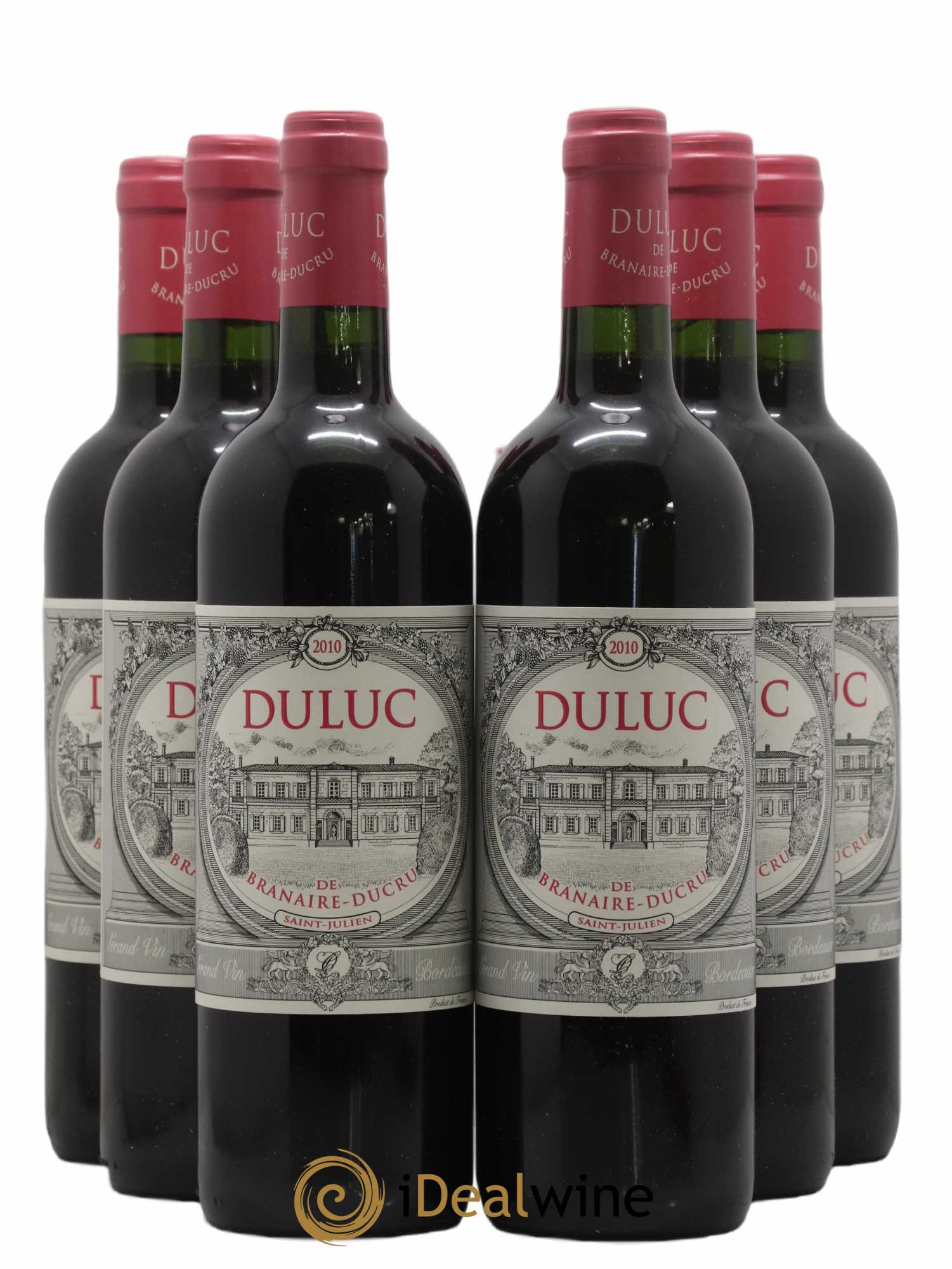 Duluc de Branaire Second Vin 2010 - Lot de 6 bouteilles - 0