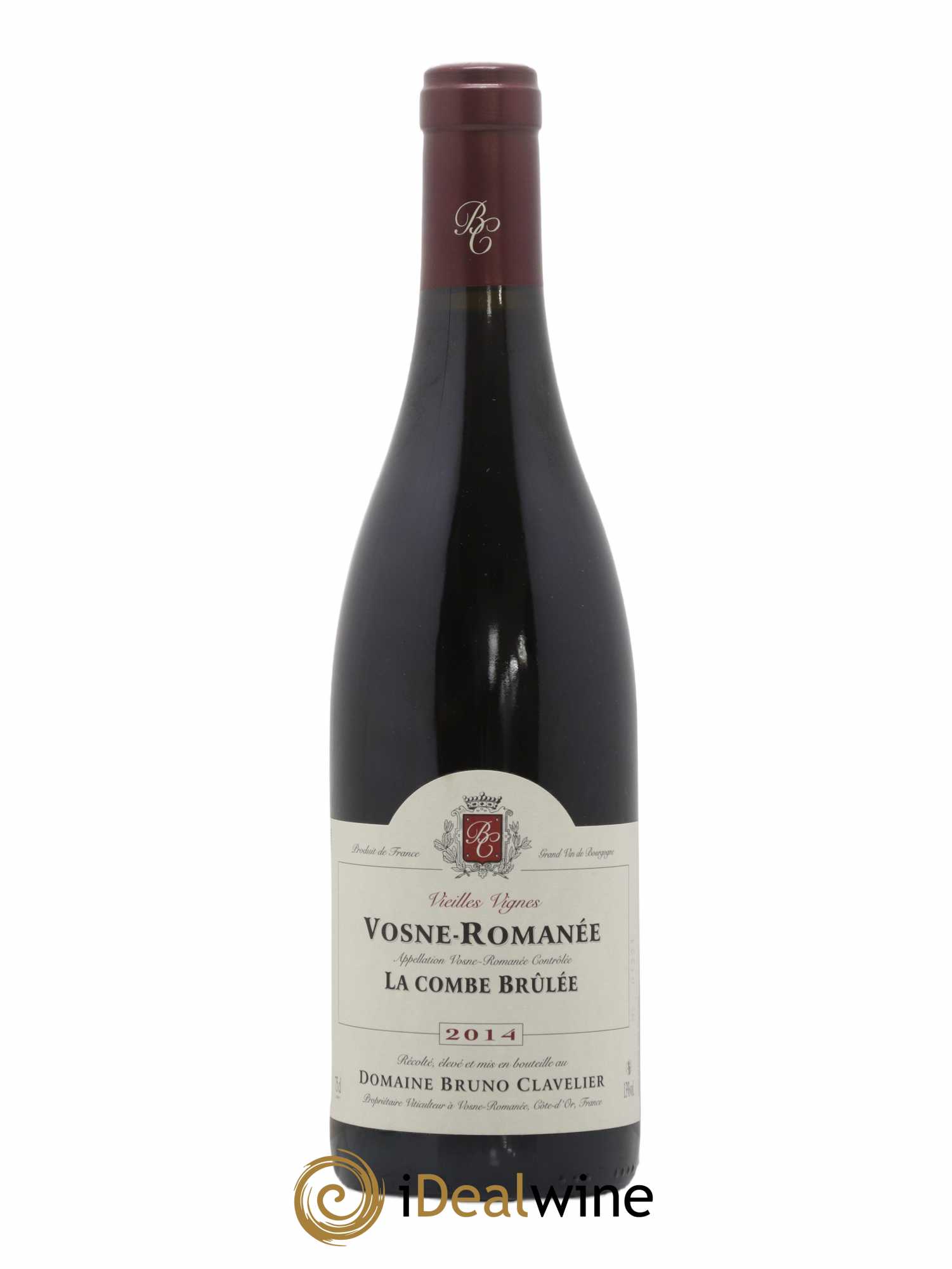 Vosne-Romanée Vieilles vignes La Combe Brûlée Bruno Clavelier 2014 - Lot de 1 bouteille - 0