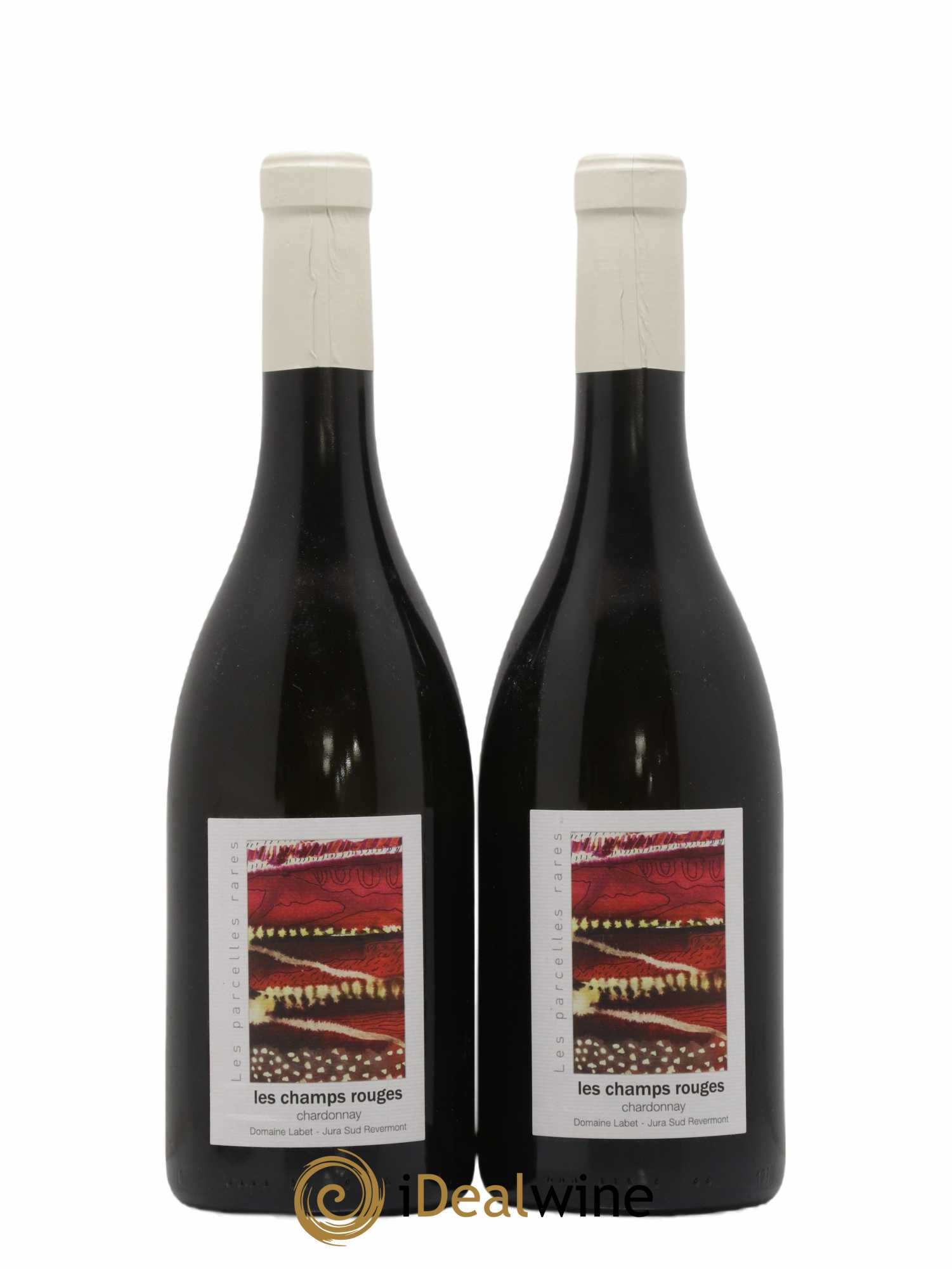 Côtes du Jura Chardonnay Les Champs Rouges Romain - Julien - Charline Labet 2015 - Posten von 2 Flaschen - 0