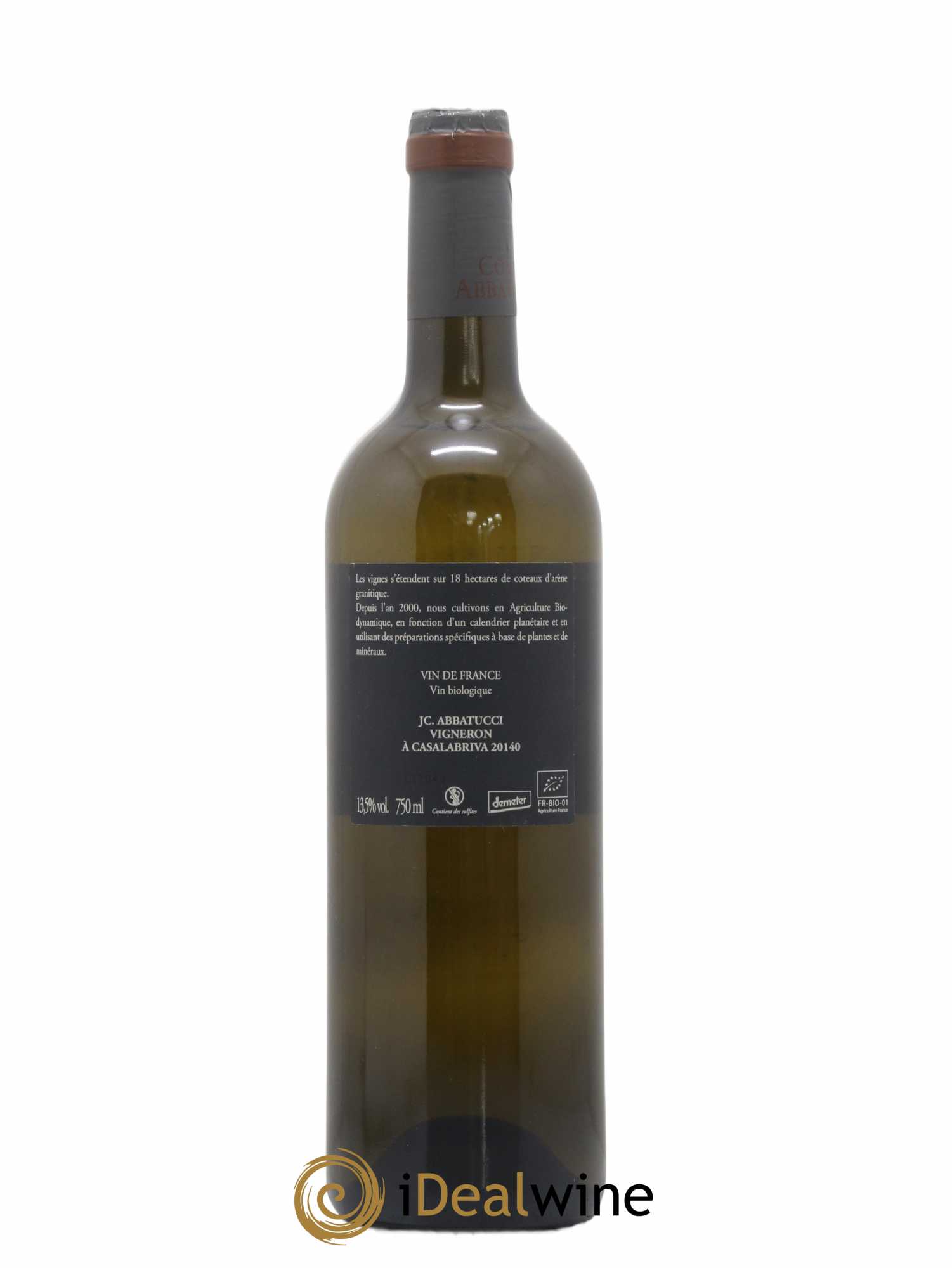 Vin de France Faustine Vieilles Vignes Comte Abbatucci (Domaine) 2017 - Lot de 1 bouteille - 1