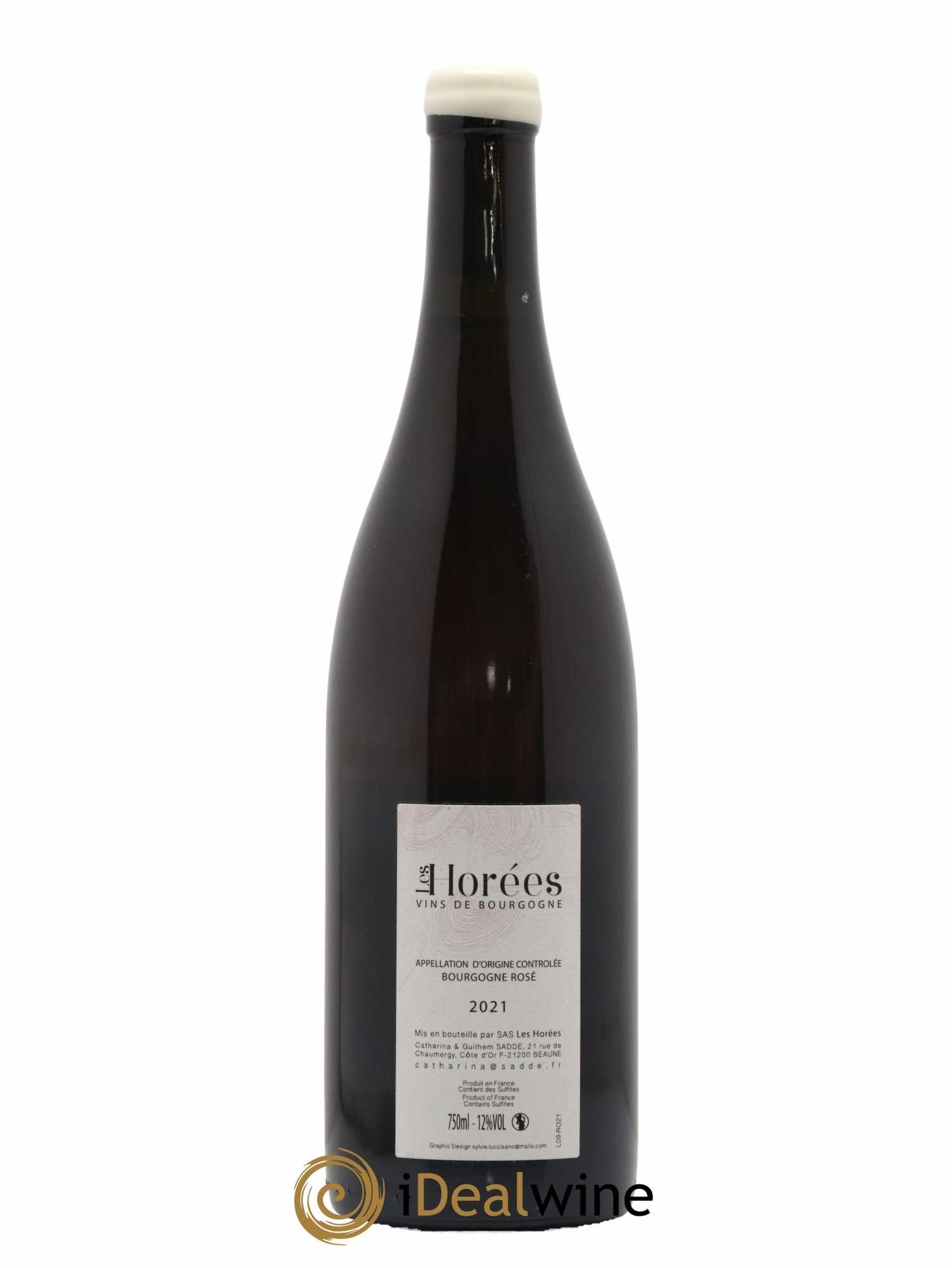 Bourgogne Rosé Bonheur Les Horées 2021 - Lot de 1 bouteille - 1