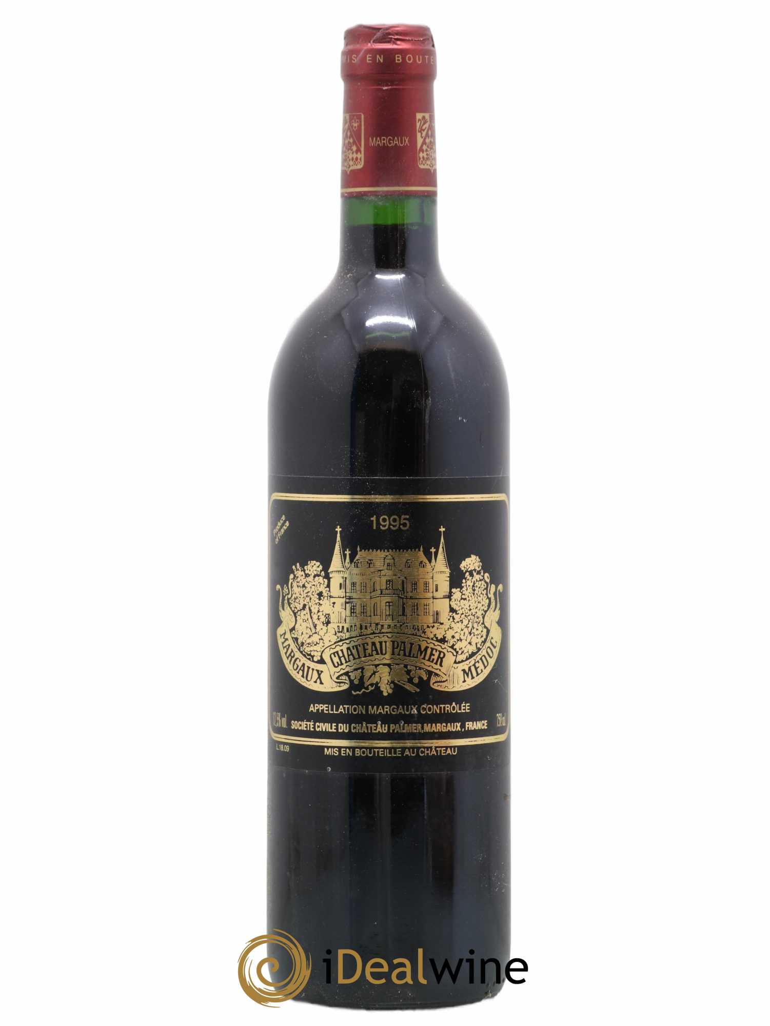 Château Palmer 3ème Grand Cru Classé 1995 - Lot de 1 bouteille - 0