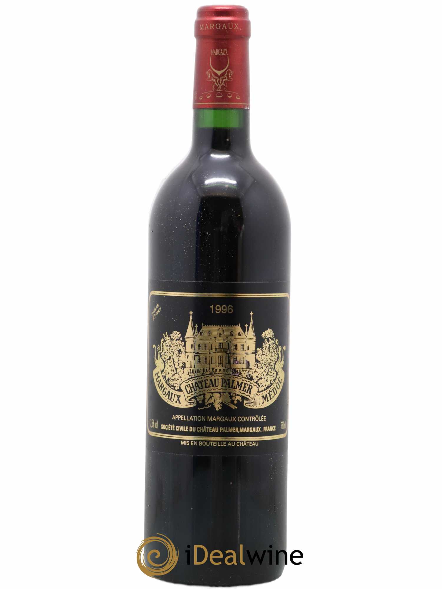 Château Palmer 3ème Grand Cru Classé 1996 - Lot de 1 bouteille - 0