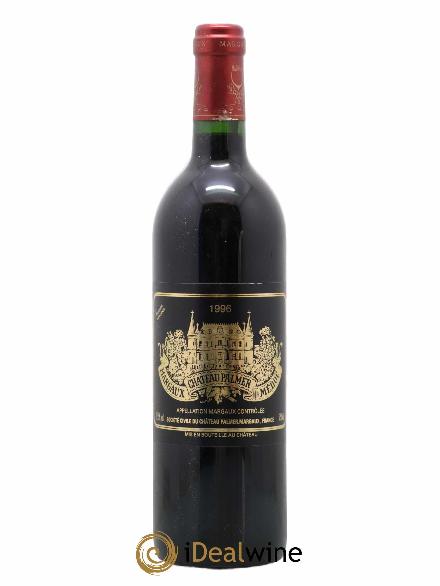 Château Palmer 3ème Grand Cru Classé 1996 - Lot de 1 bouteille - 0