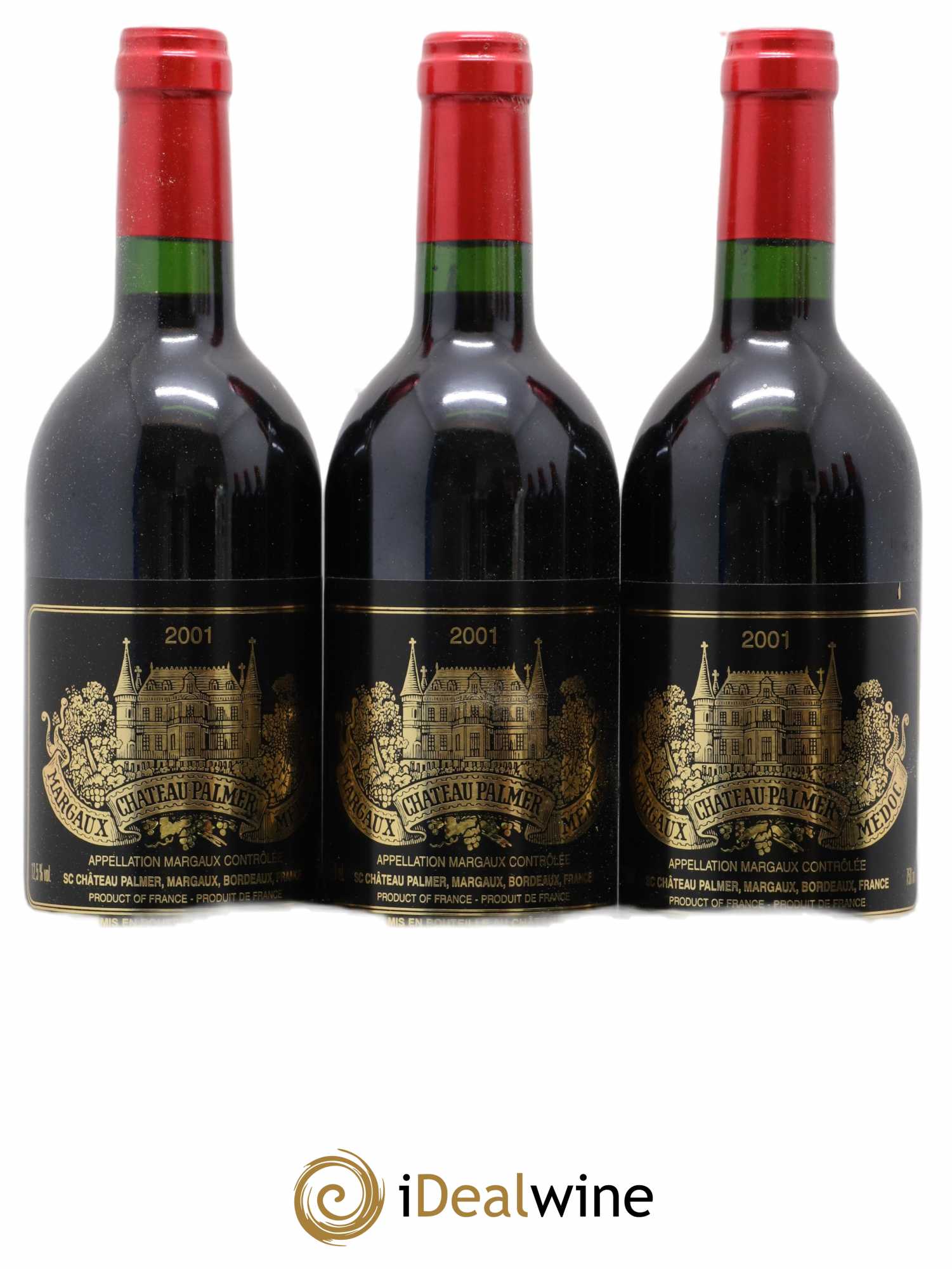 Château Palmer 3ème Grand Cru Classé 2001 - Lot de 6 bouteilles - 1