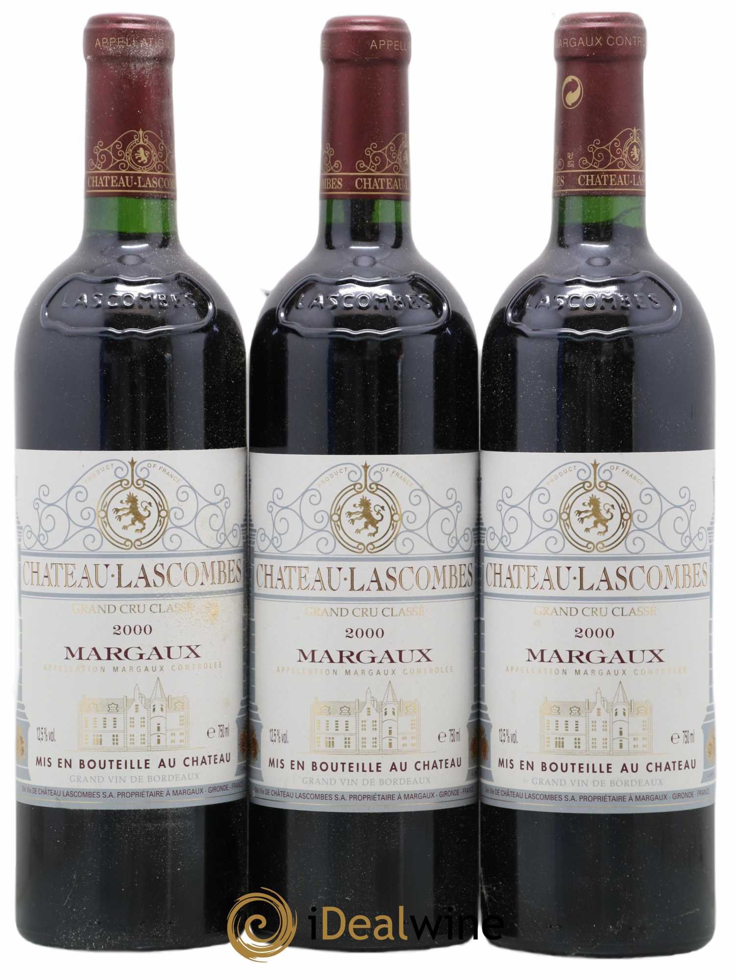 Château Lascombes 2ème Grand Cru Classé 2000 - Lot de 12 bouteilles - 1