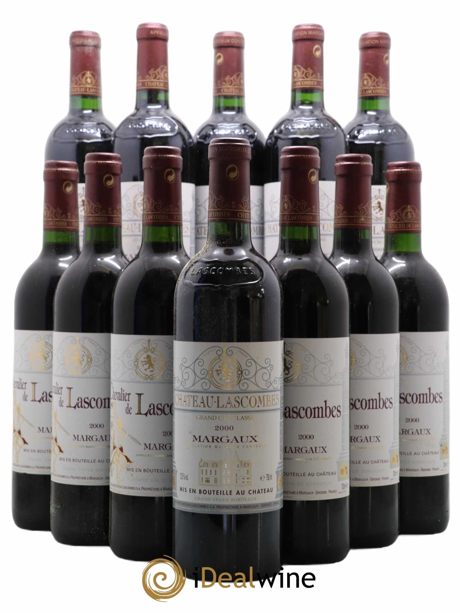 Château Lascombes 2ème Grand Cru Classé 2000 - Lot de 12 bouteilles - 0
