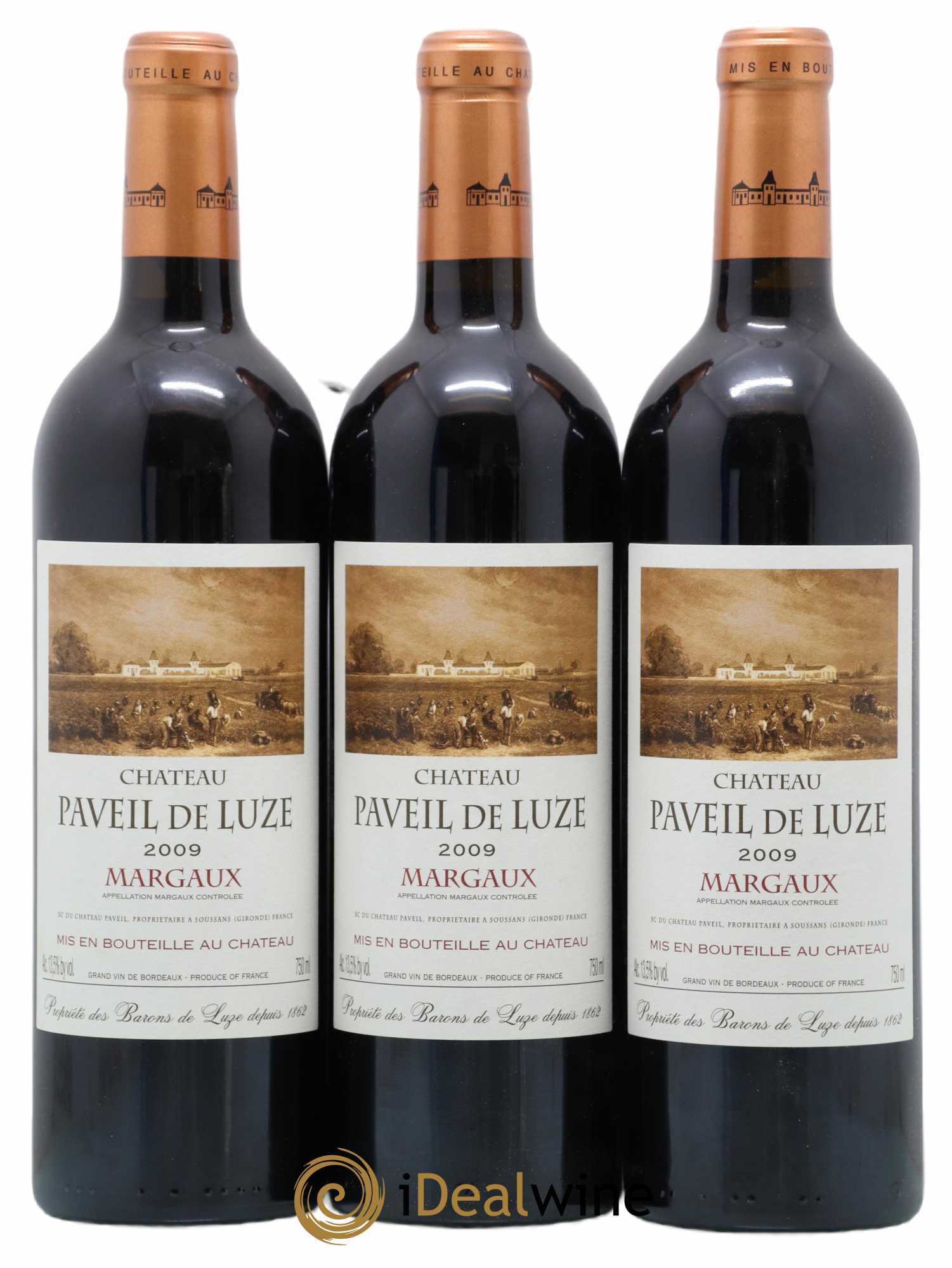 Château Paveil de Luze Cru Bourgeois 2009 - Lot de 12 bouteilles - 3