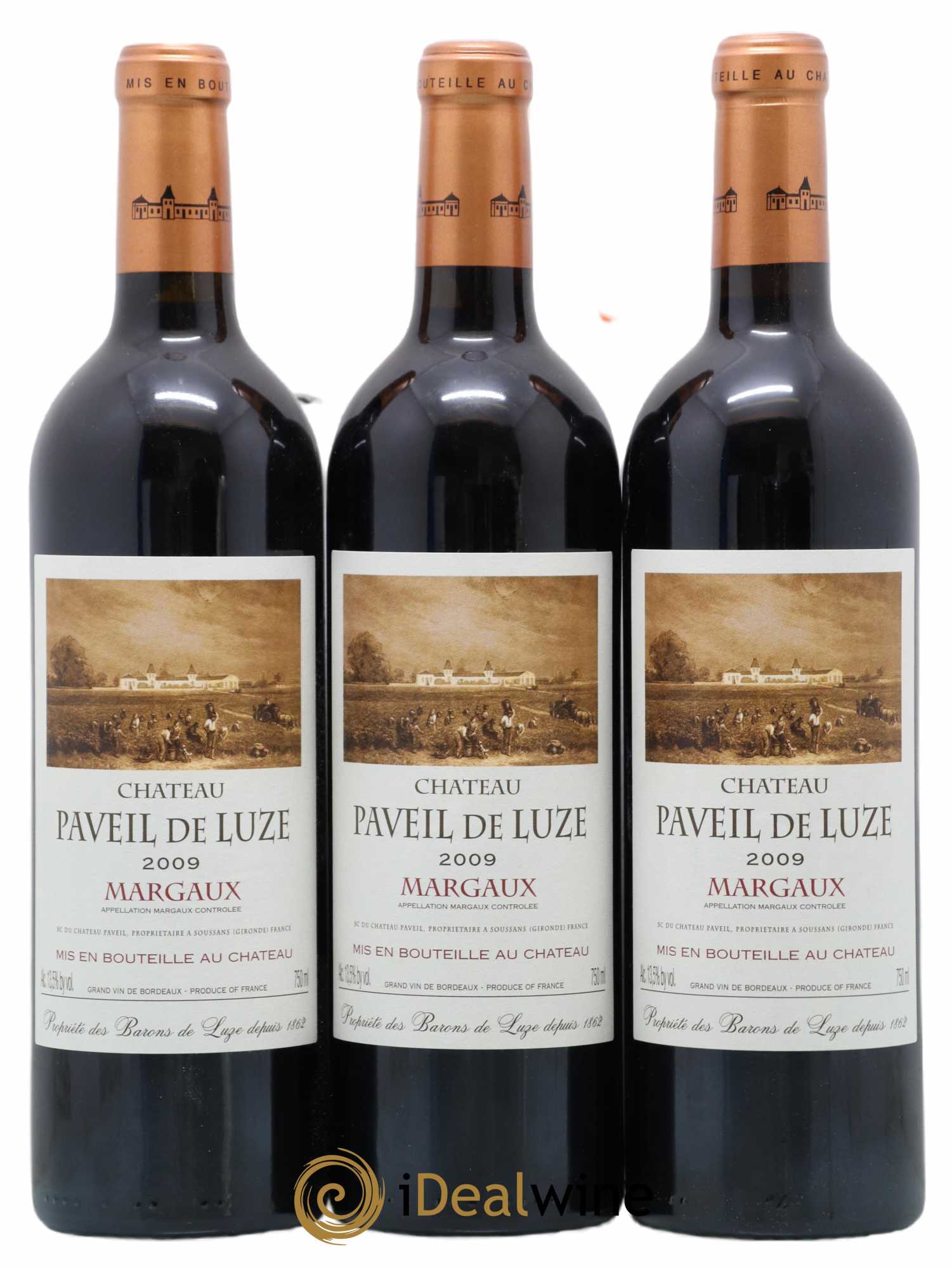Château Paveil de Luze Cru Bourgeois 2009 - Lot de 12 bouteilles - 4