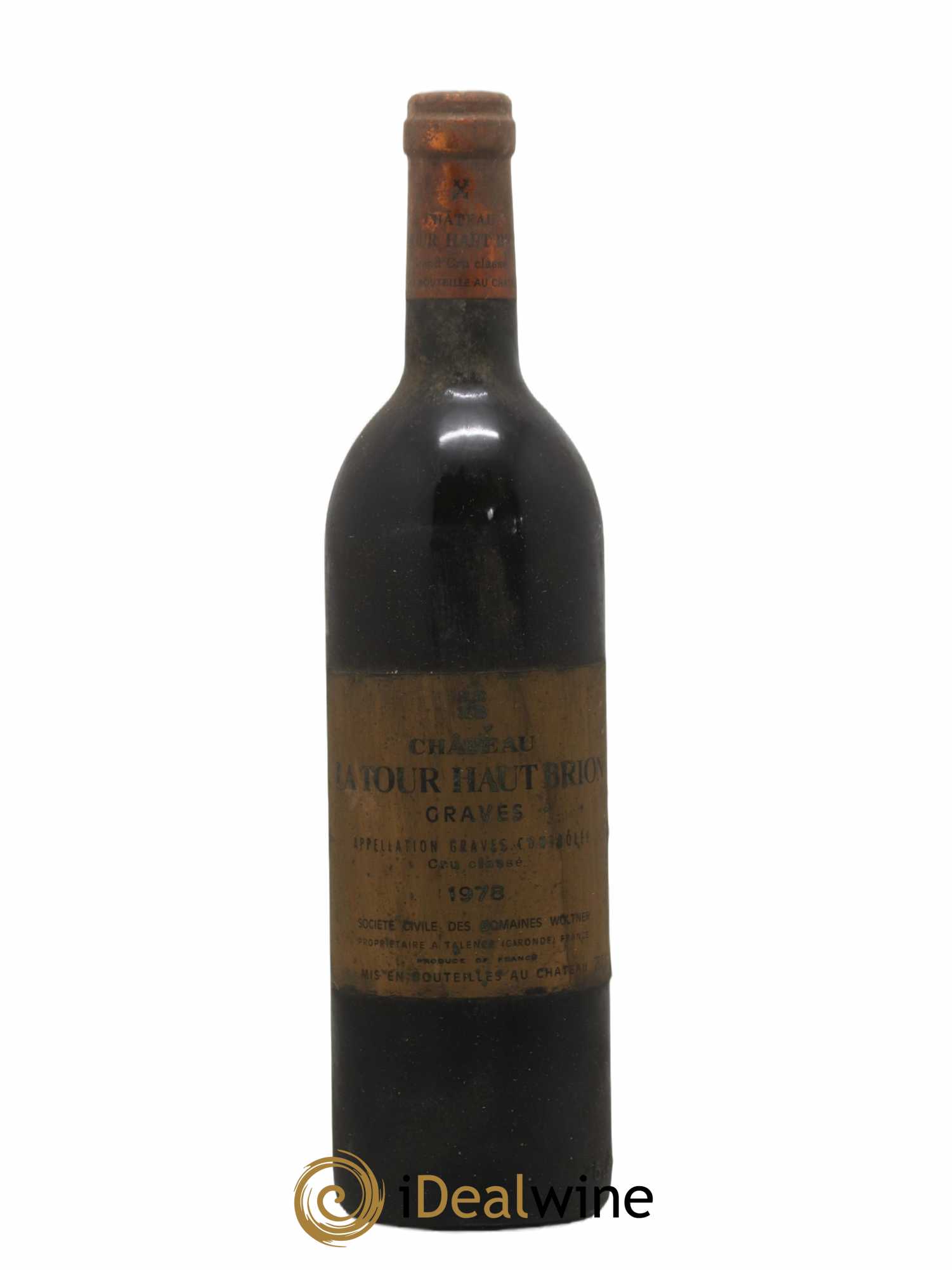Château la Tour Haut-Brion Cru Classé de Graves 1978 - Lot of 1 bottle - 0