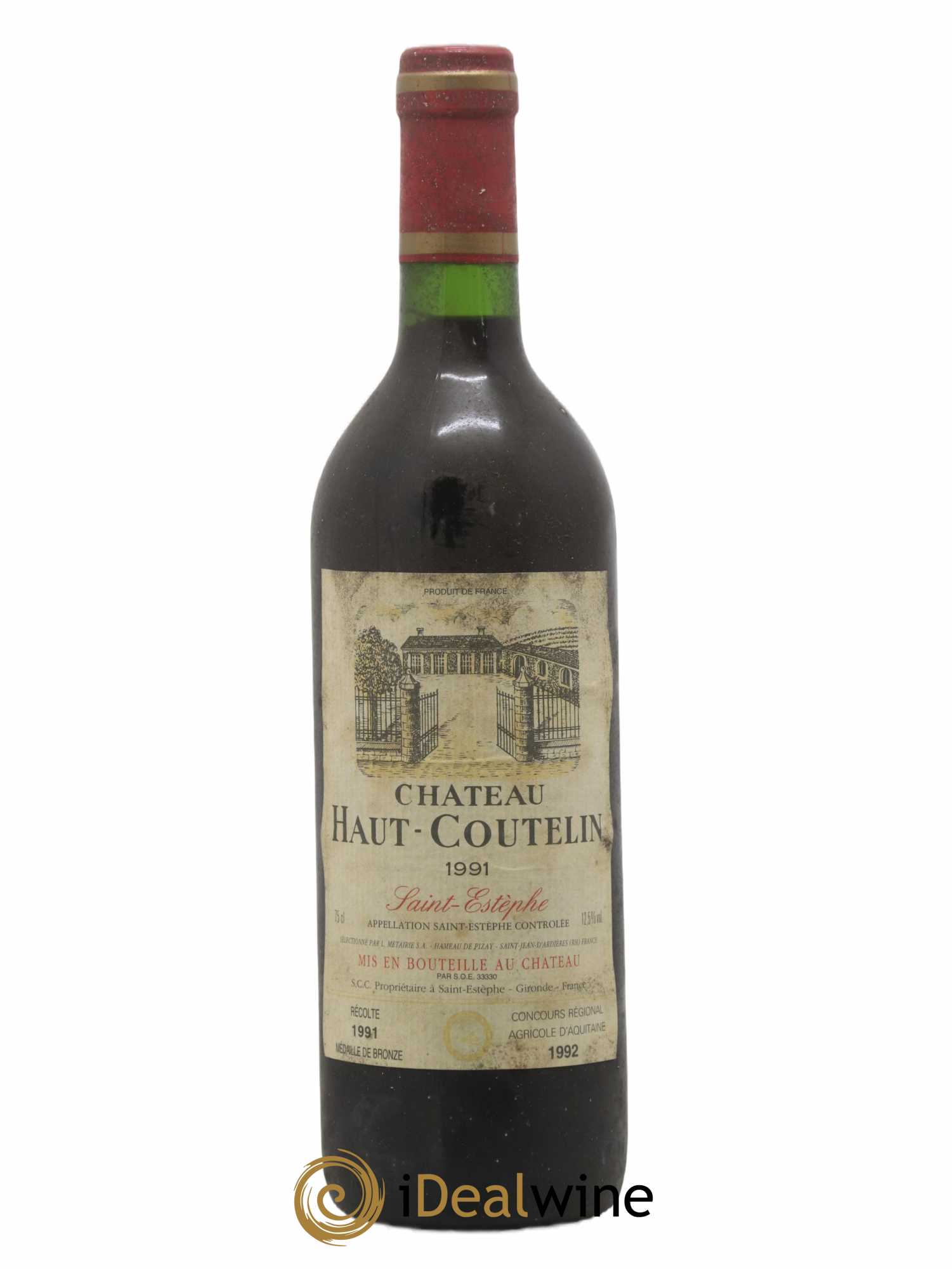 Saint-Estèphe 1991 - Posten von 1 Flasche - 0