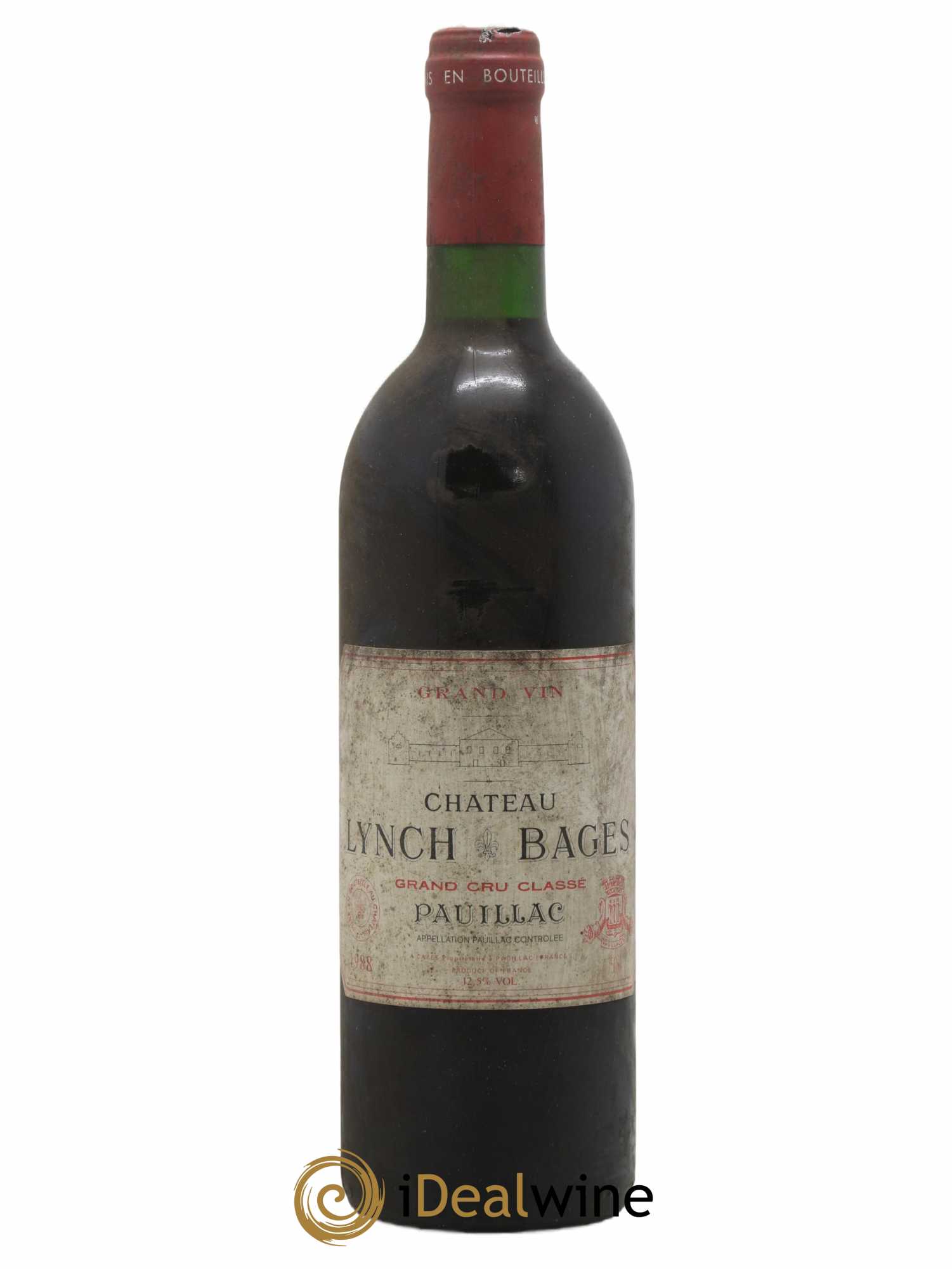 Château Lynch Bages 5ème Grand Cru Classé 1988 - Lot de 1 bouteille - 0