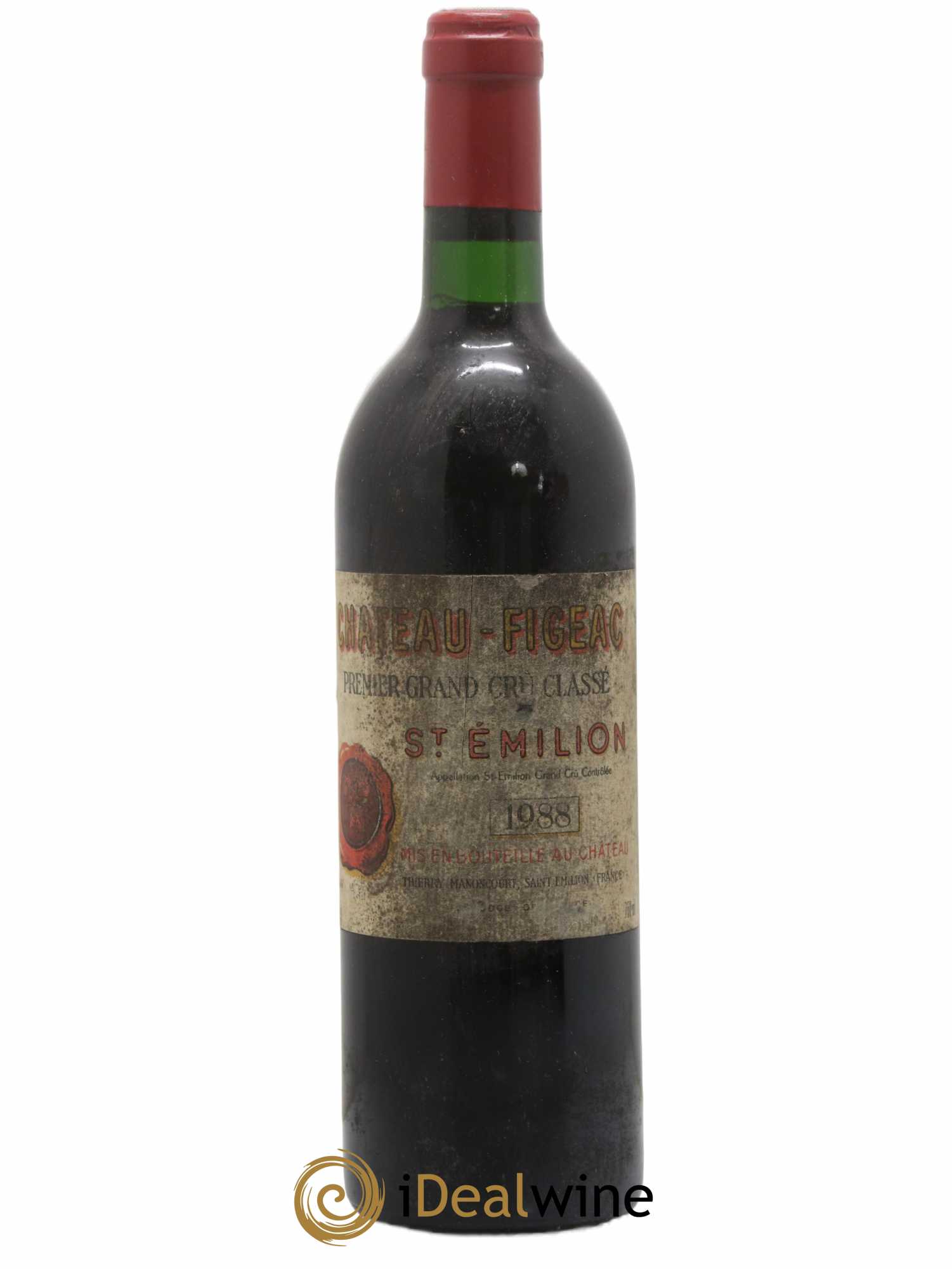 Château Figeac 1er Grand Cru Classé A 1988 - Lot de 1 bouteille - 0