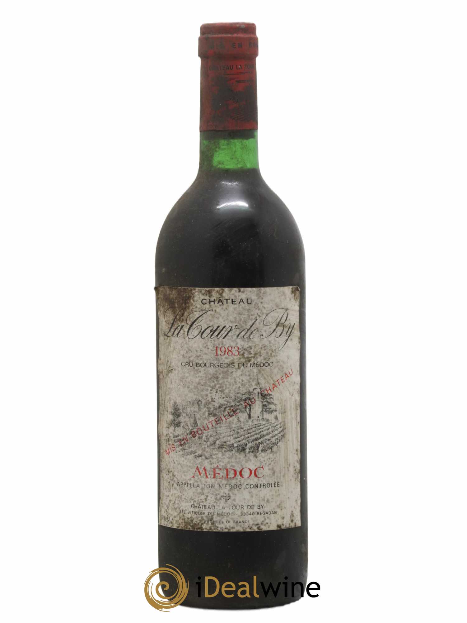Château La Tour de By Cru Bourgeois 1983 - Lot de 1 bouteille - 0