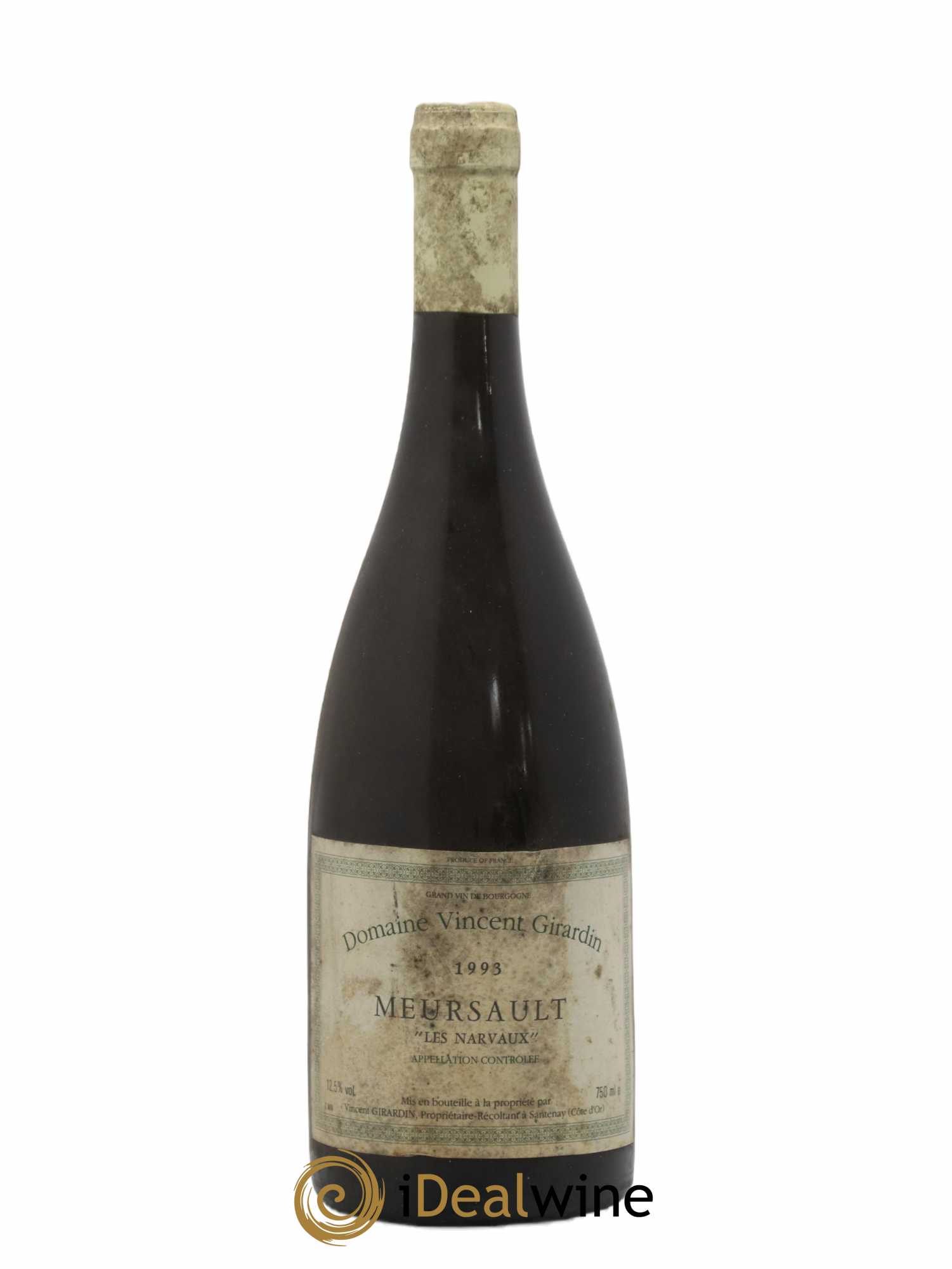 Meursault Les Narvaux Domaine Vincent Girardin 1993 - Lot de 1 bouteille - 0