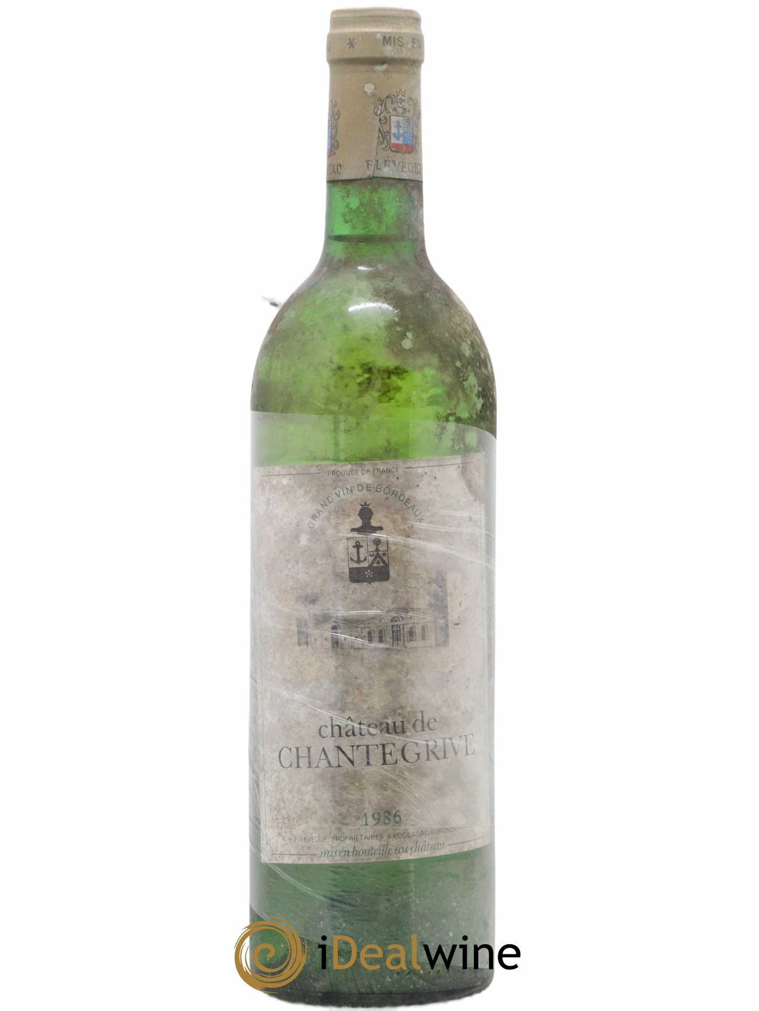 Château de Chantegrive 1986 - Lot de 1 bouteille - 0