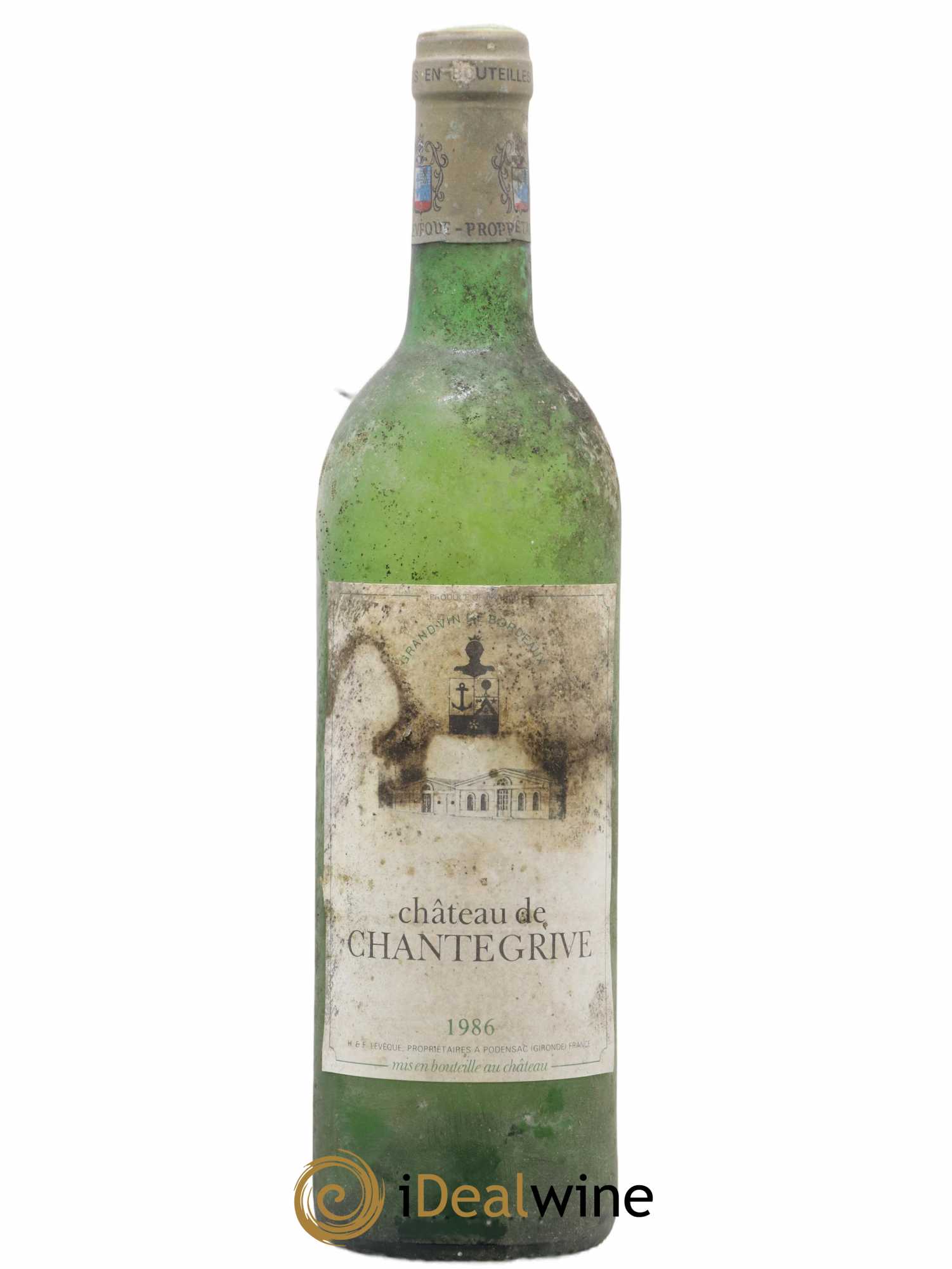 Château de Chantegrive 1986 - Lot de 1 bouteille - 0