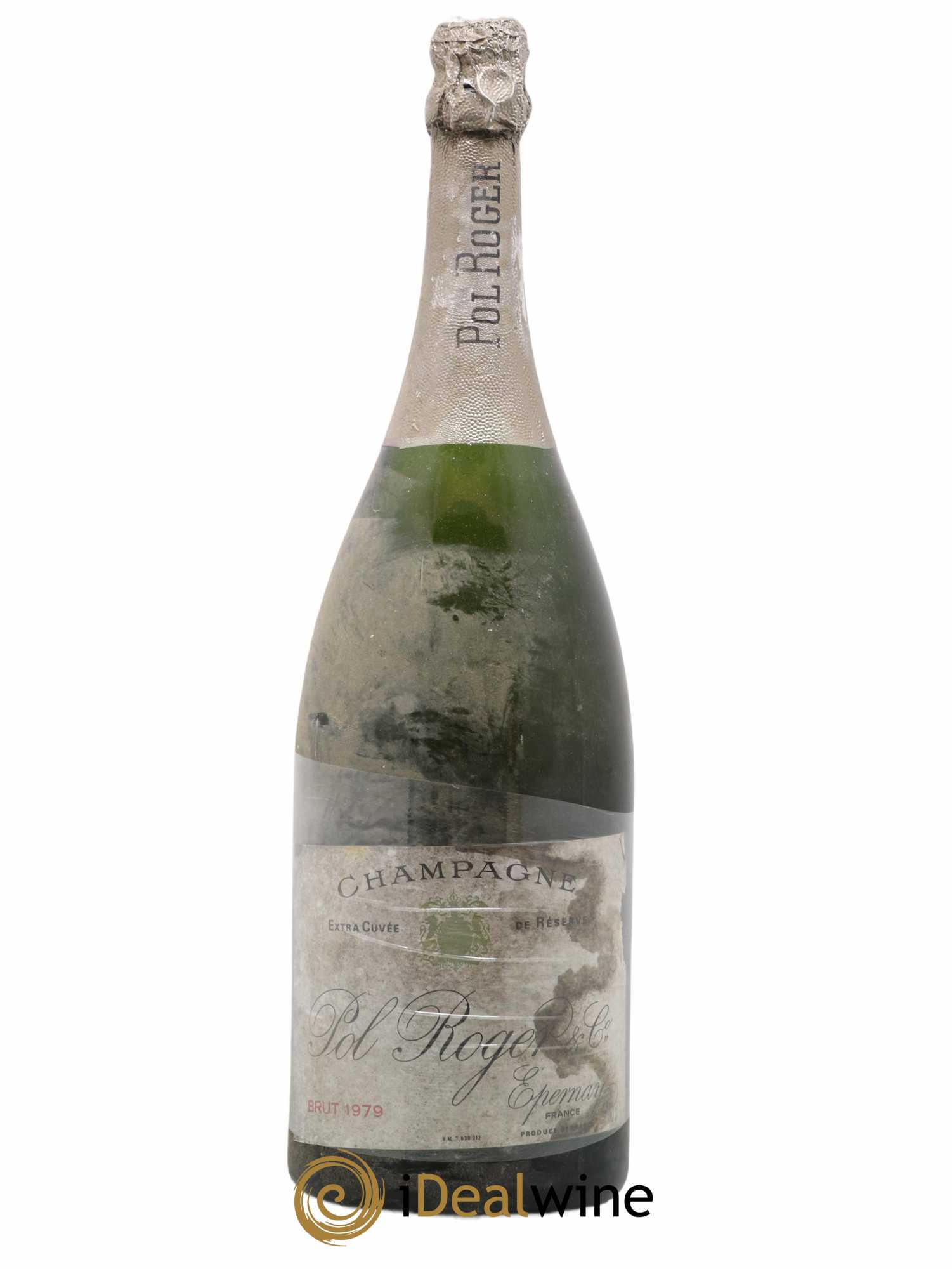 Brut Vintage Pol Roger Extra Cuvée de Réserve 1979 - Lot de 1 magnum - 0