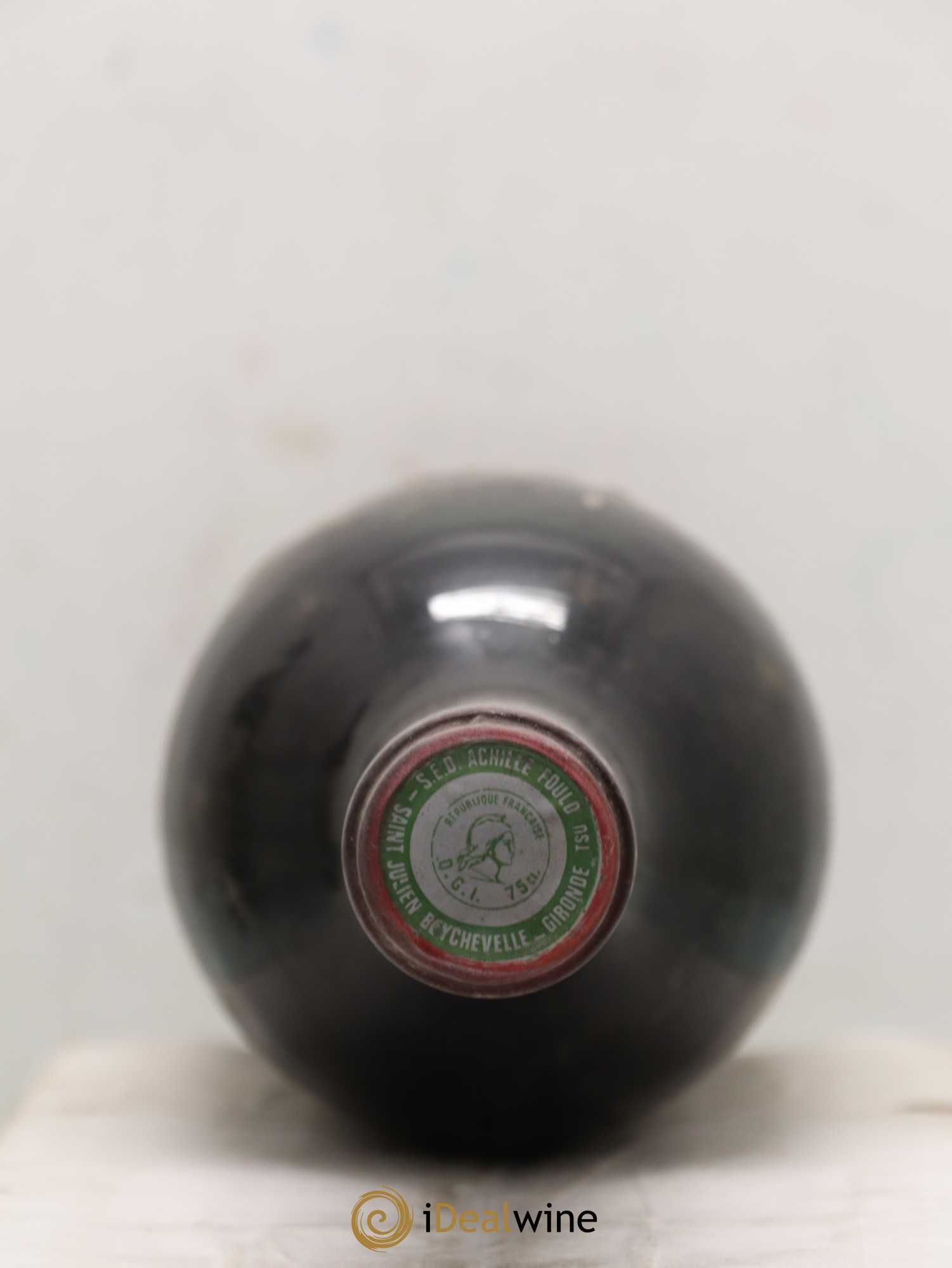Château Beychevelle 4ème Grand Cru Classé 1929 - Lot de 2 bouteilles - 1