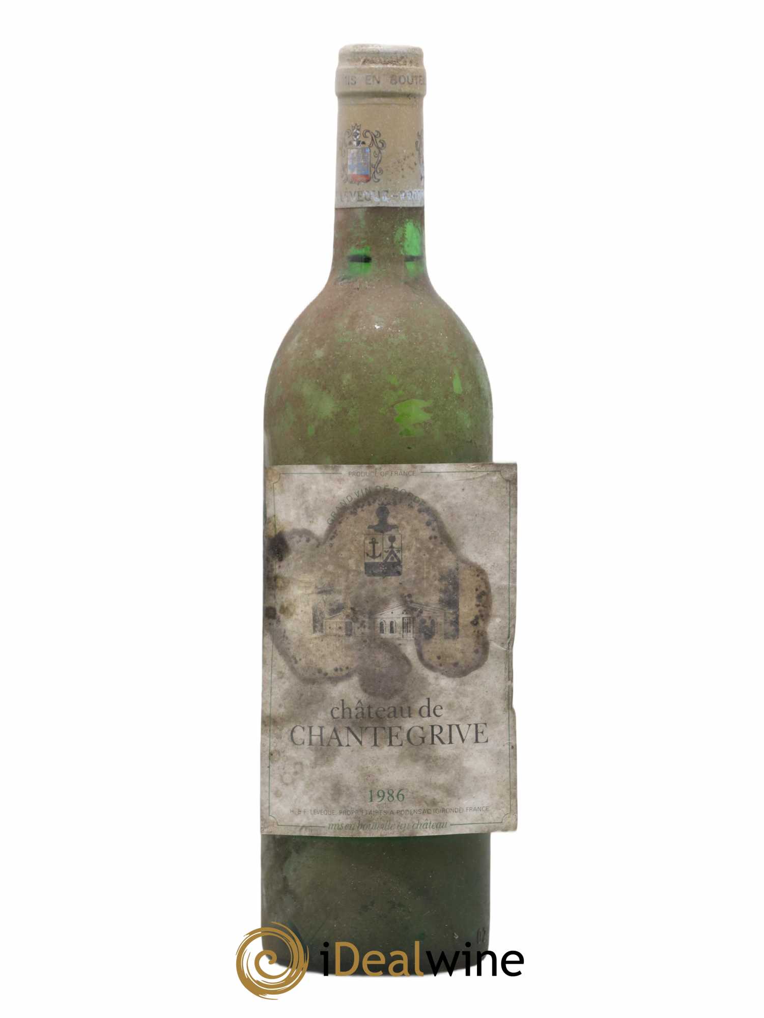 Château de Chantegrive 1986 - Lot de 1 bouteille - 0