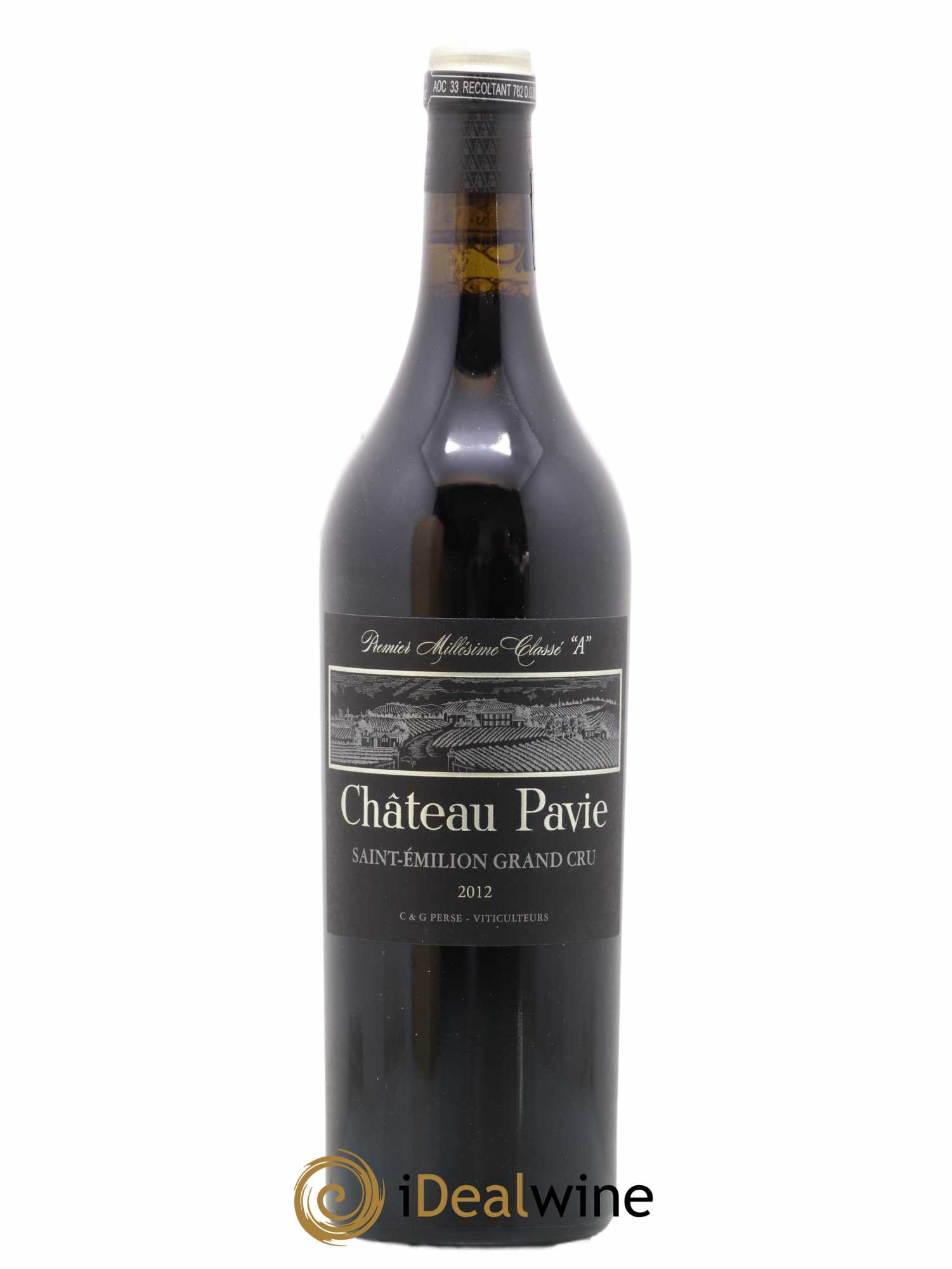 Château Pavie 1er Grand Cru Classé A 2012 - Lot de 1 bouteille - 1