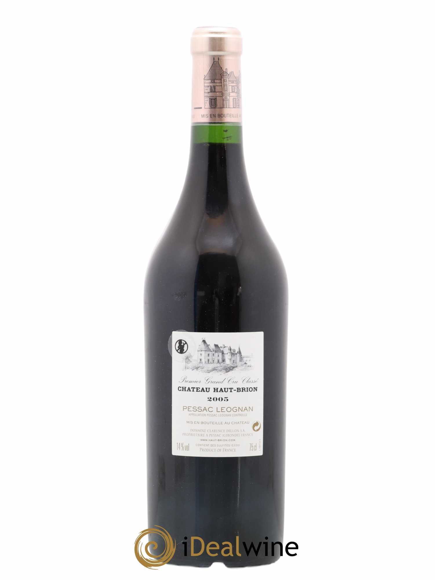 Château Haut Brion 1er Grand Cru Classé 2005 - Lot de 1 bouteille - 2