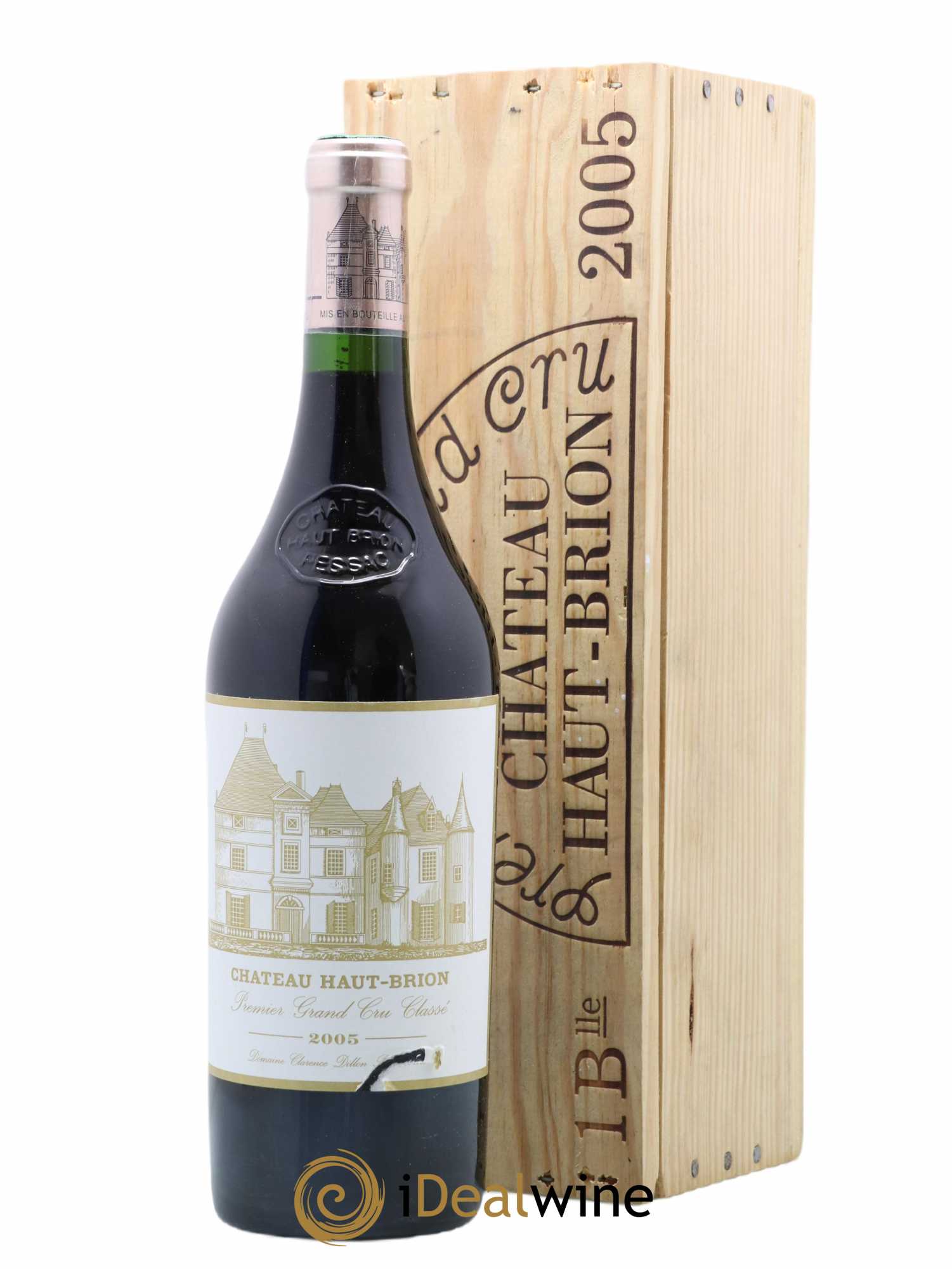 Château Haut Brion 1er Grand Cru Classé 2005 - Lot de 1 bouteille - 0