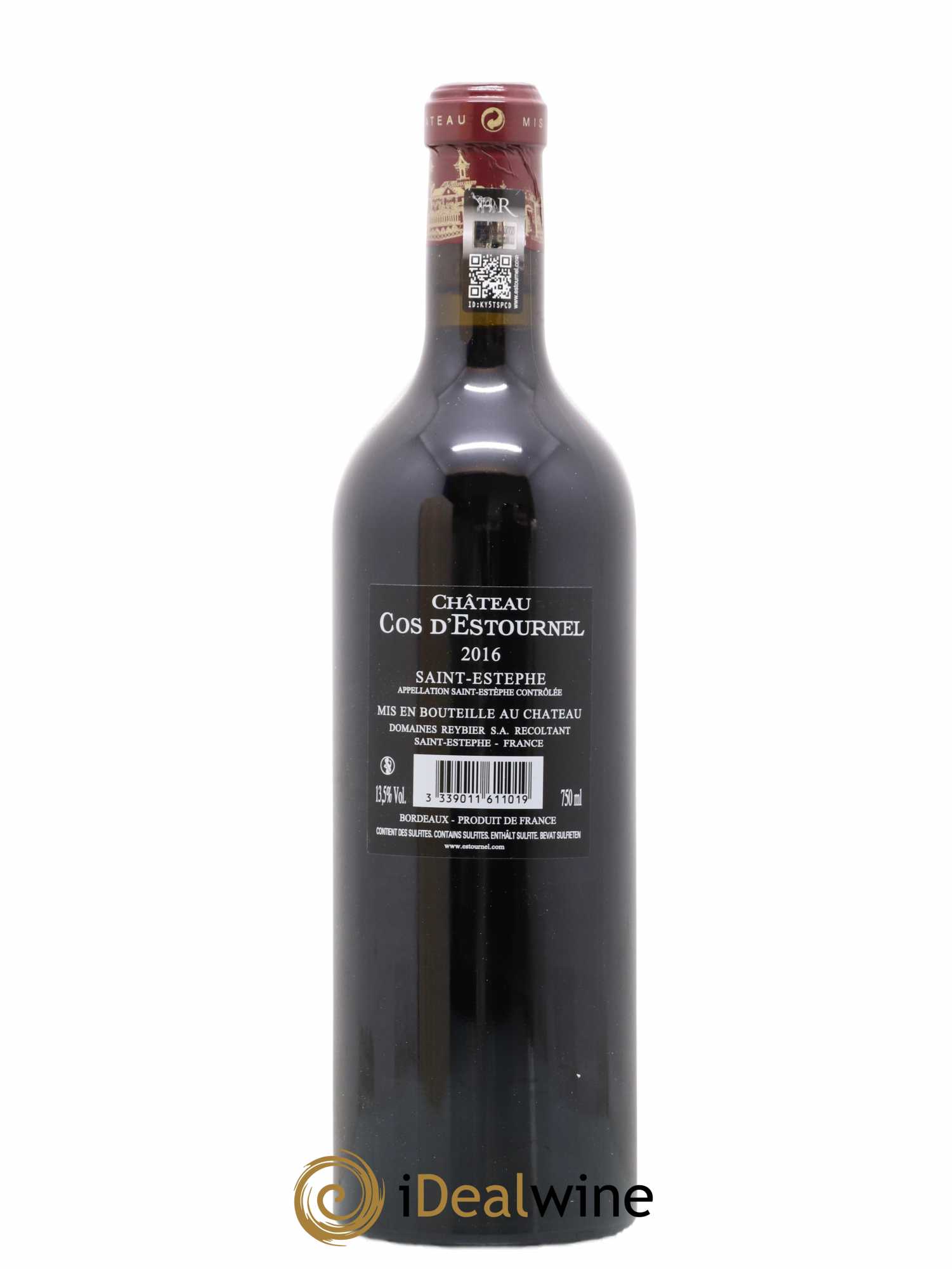 Cos d'Estournel 2ème Grand Cru Classé 2016 - Lot de 1 bouteille - 2