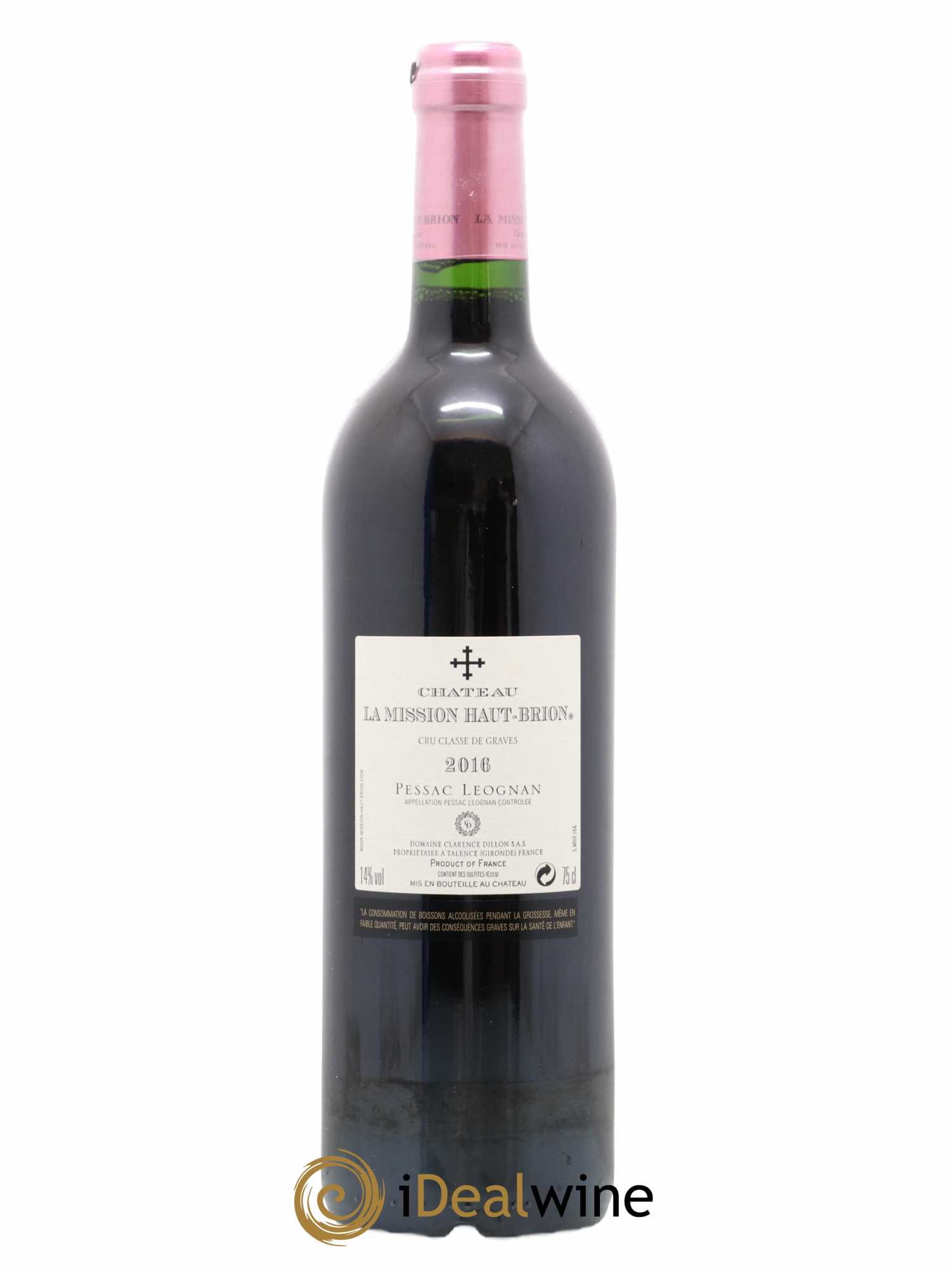 Château la Mission Haut-Brion Cru Classé de Graves 2016 - Lot de 1 bouteille - 2