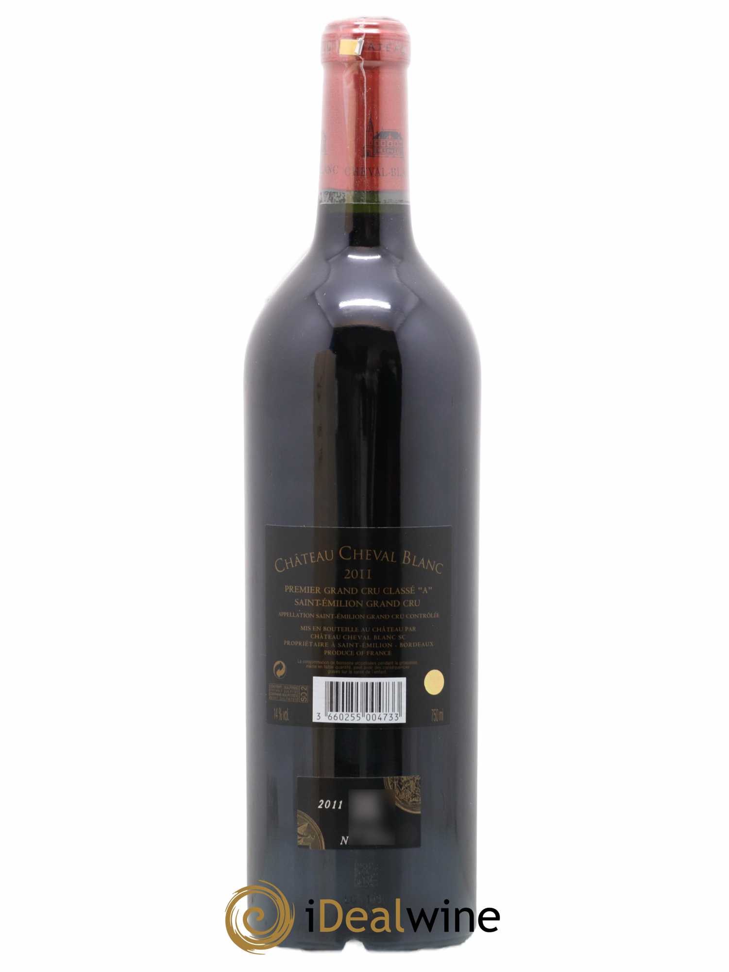 Château Cheval Blanc 1er Grand Cru Classé A 2011 - Lot de 1 bouteille - 2