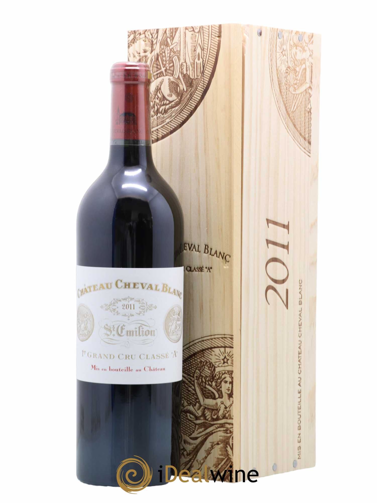 Château Cheval Blanc 1er Grand Cru Classé A 2011 - Lot de 1 bouteille - 0