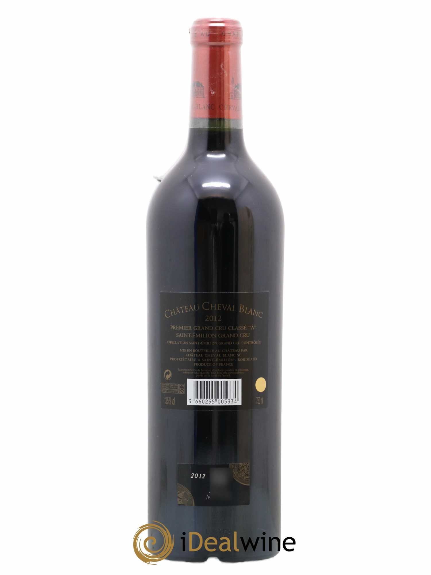 Château Cheval Blanc 1er Grand Cru Classé A 2012 - Lot de 1 bouteille - 2