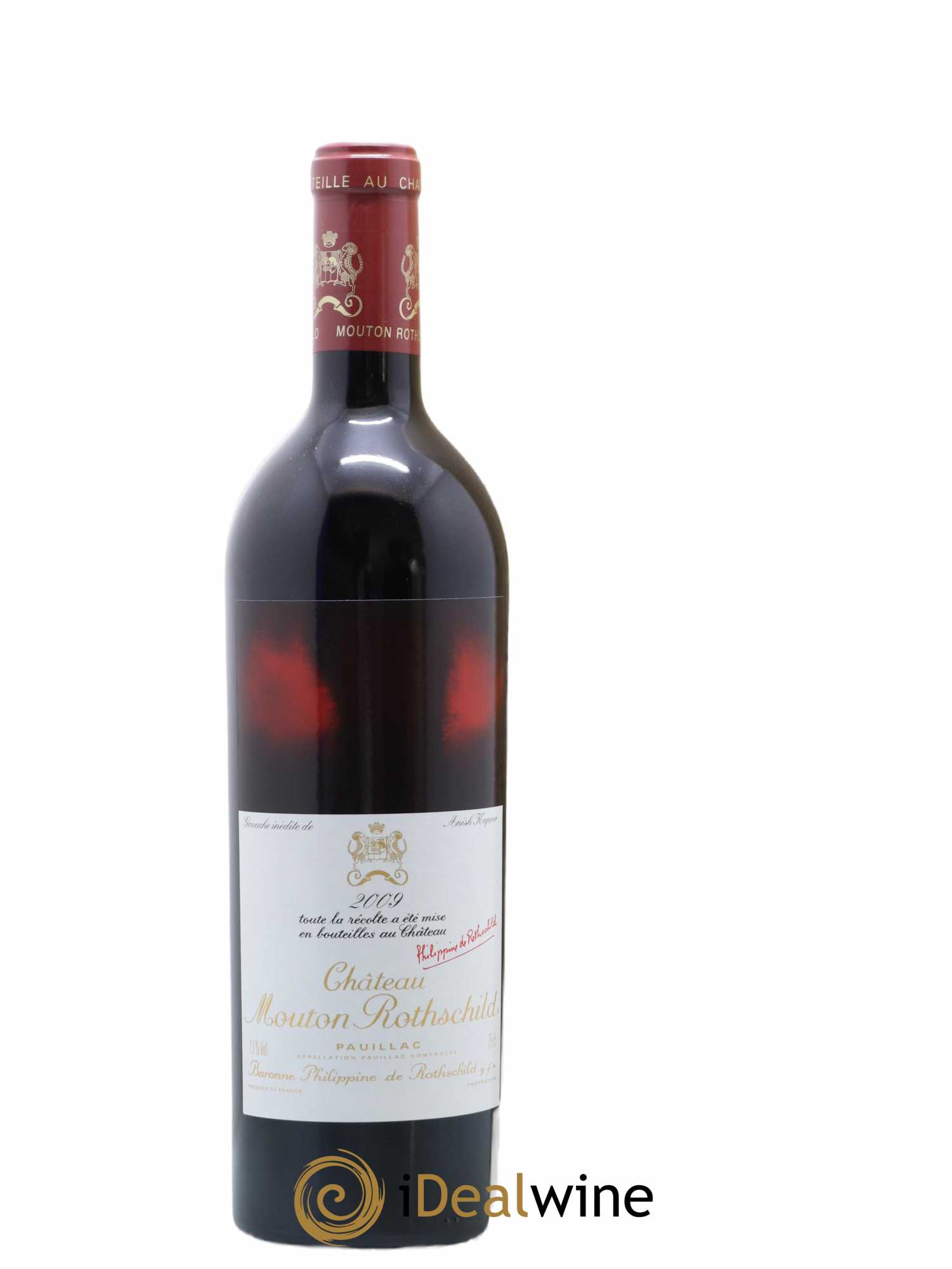 Château Mouton Rothschild 1er Grand Cru Classé 2009 - Lot de 1 bouteille - 0