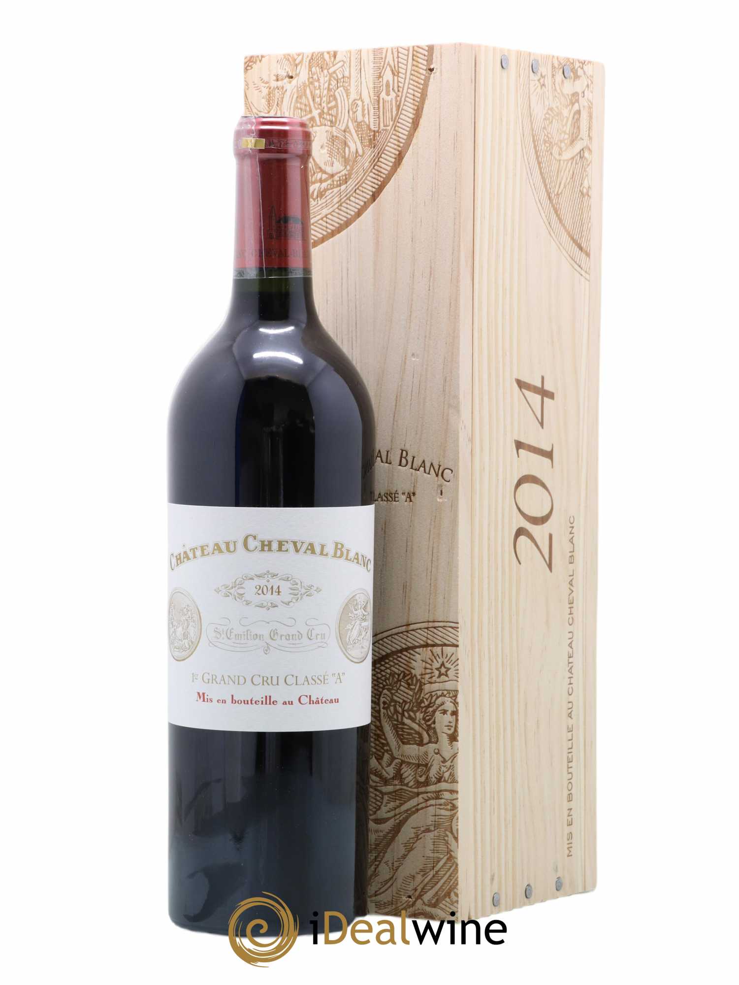 Château Cheval Blanc 1er Grand Cru Classé A 2014 - Lot de 1 bouteille - 0