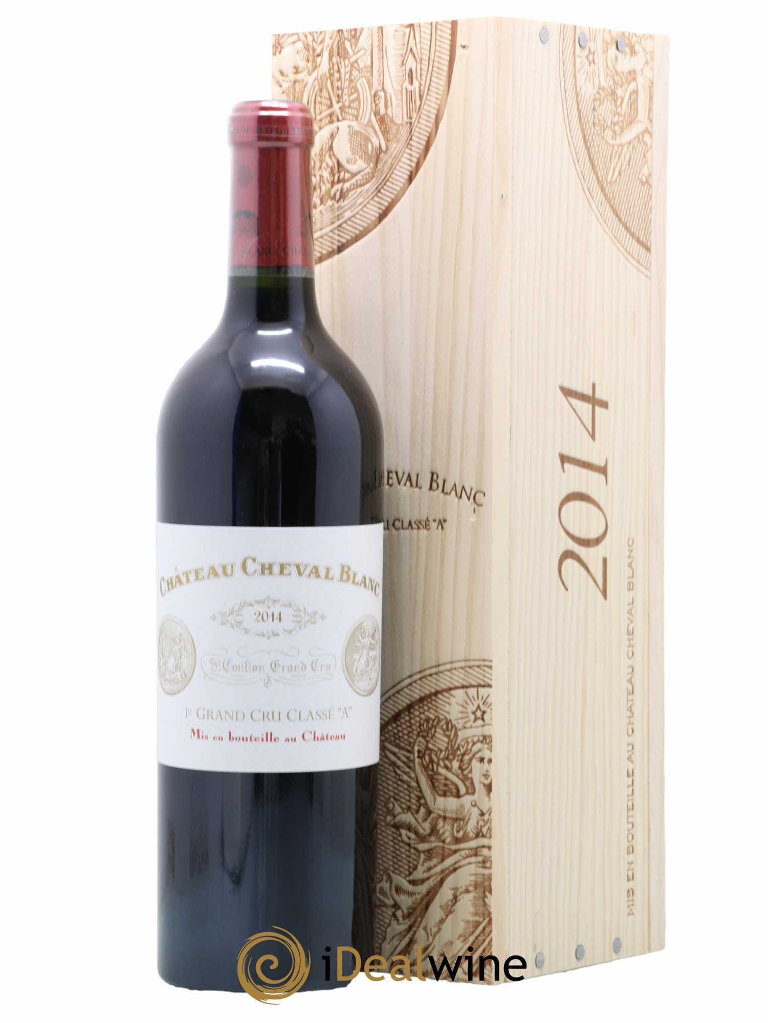 Château Cheval Blanc 1er Grand Cru Classé A 2014 - Lot de 1 bouteille - 0