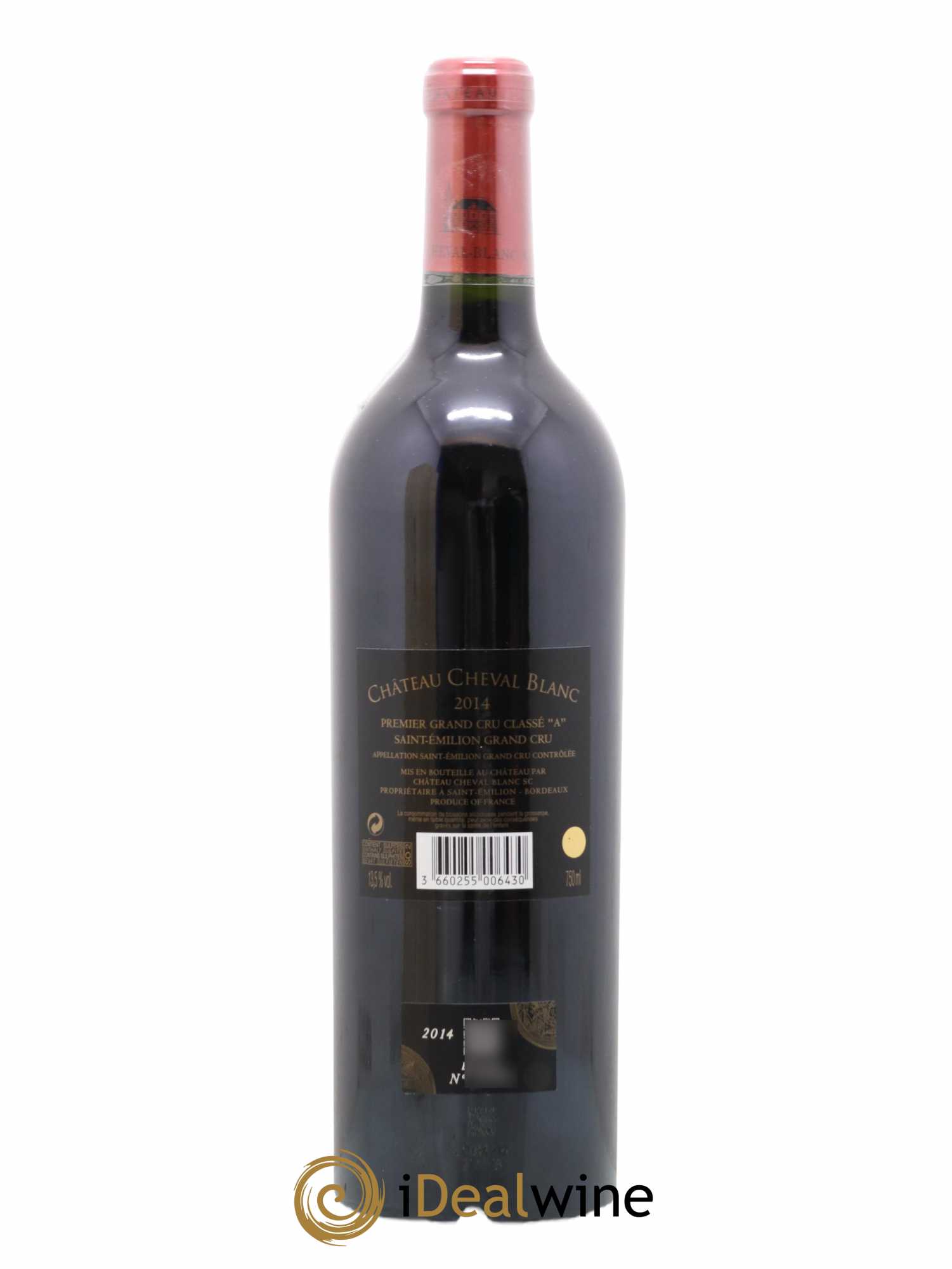 Château Cheval Blanc 1er Grand Cru Classé A 2014 - Lot de 1 bouteille - 2