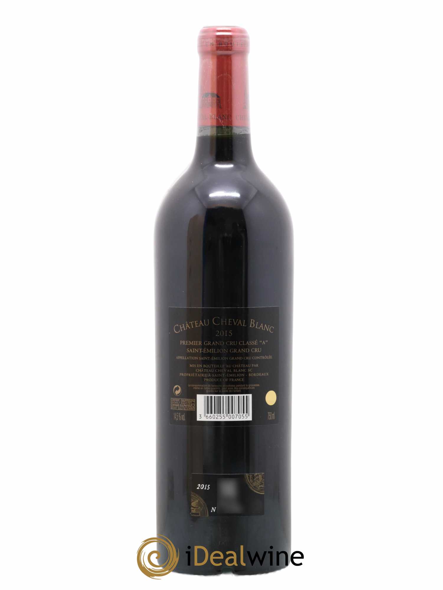Château Cheval Blanc 1er Grand Cru Classé A 2015 - Lot de 1 bouteille - 2
