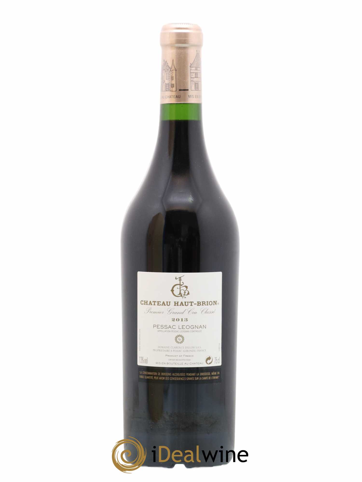 Château Haut Brion 1er Grand Cru Classé 2013 - Lot de 1 bouteille - 2